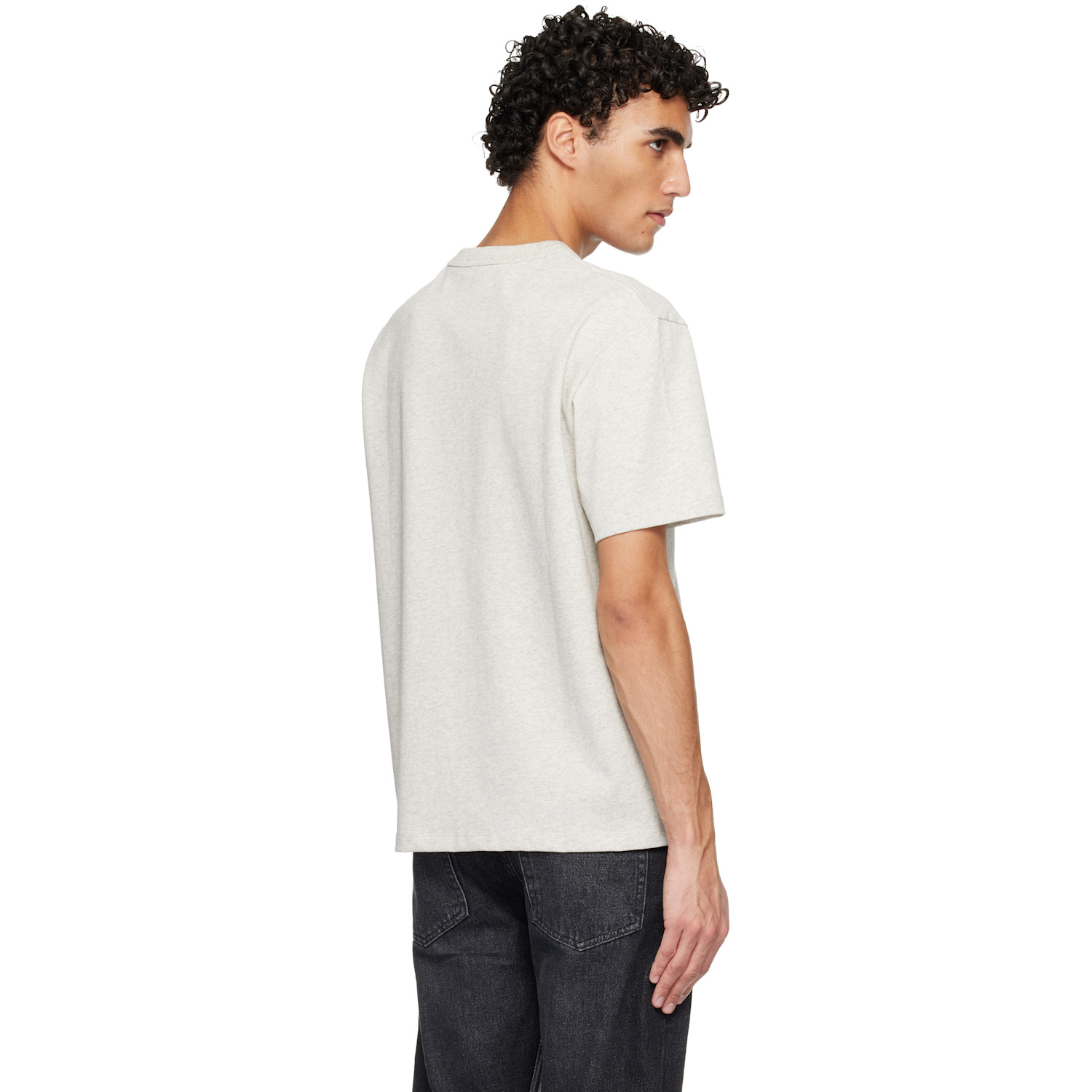  A.p.c. Gray Boxy Petit 'vpc' T-shirt 