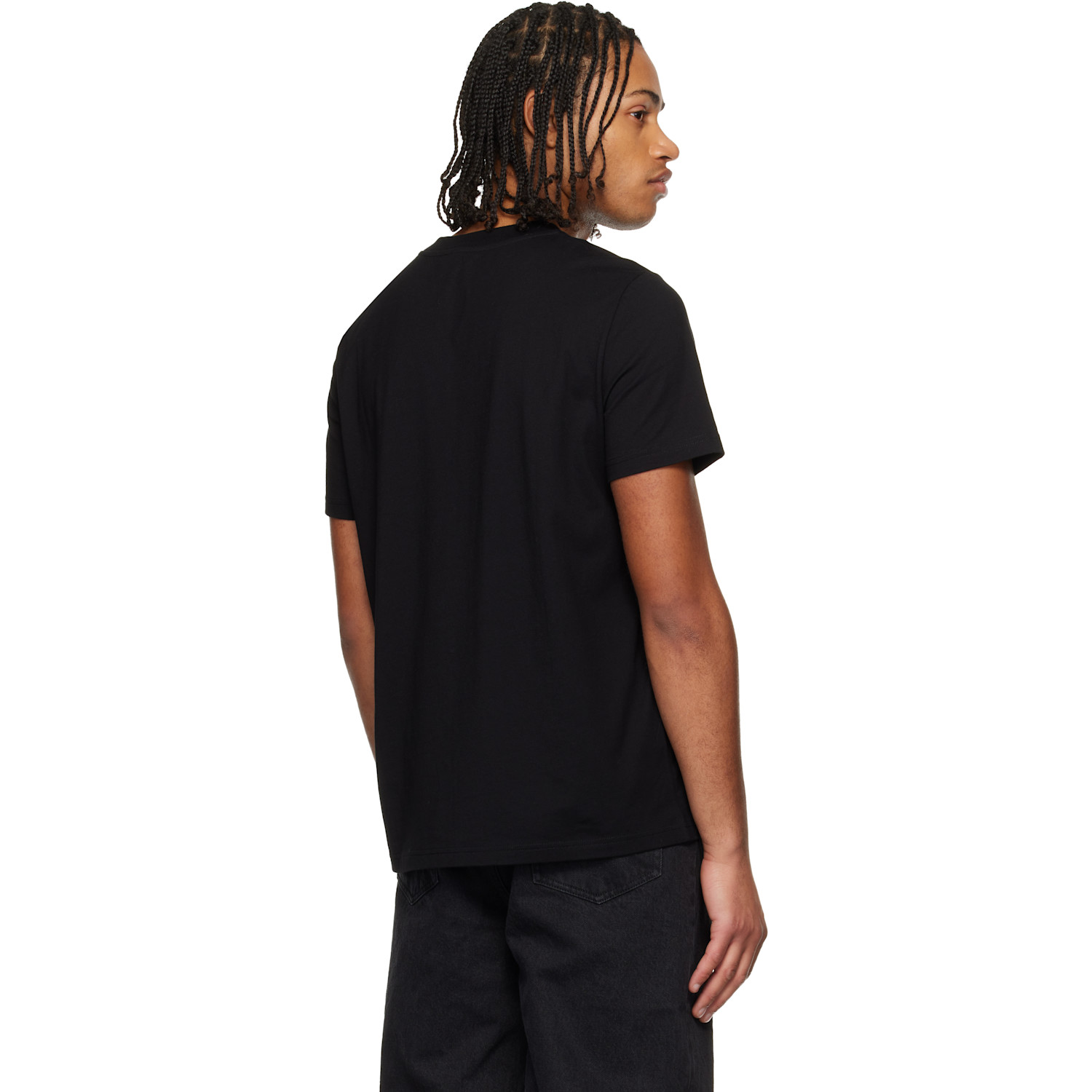  A.p.c. Black Cotton T-shirt 