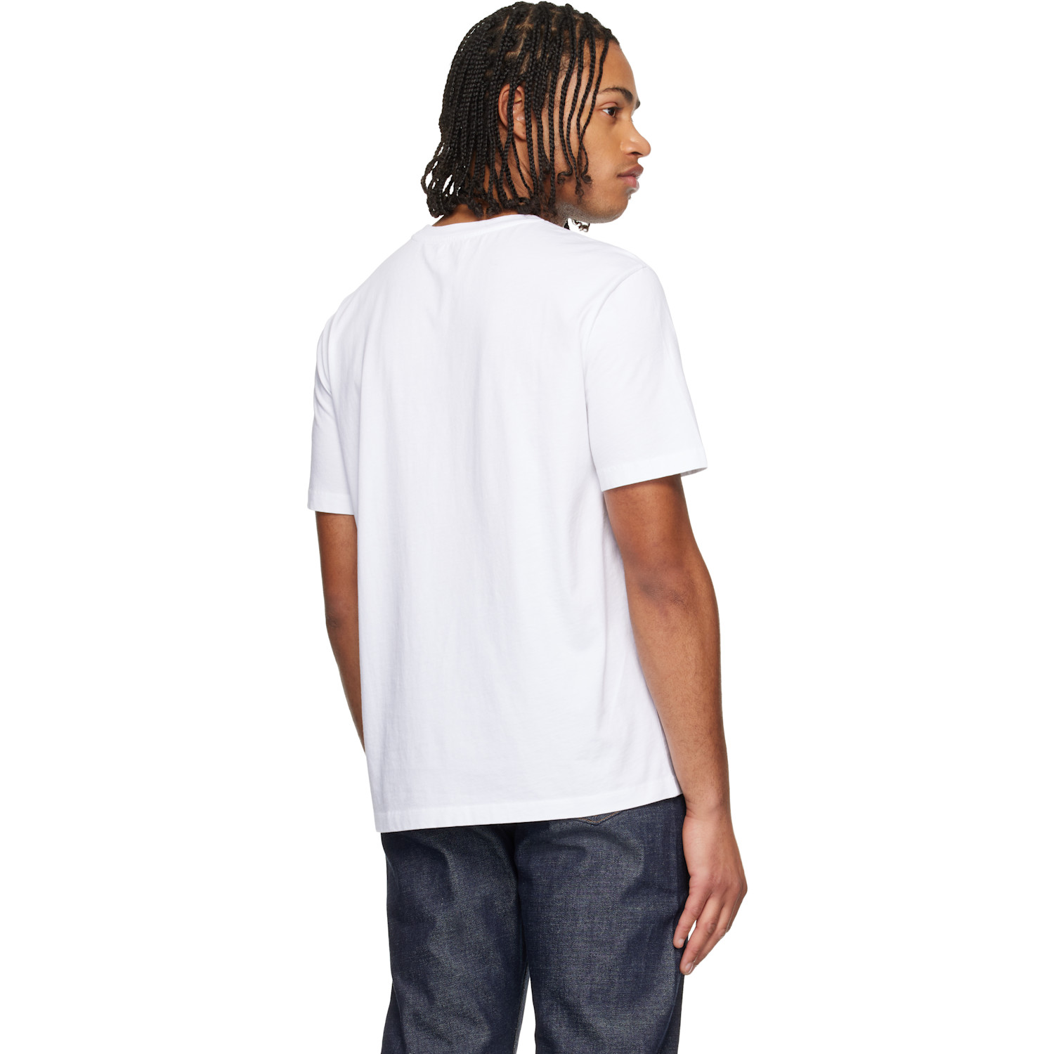  A.p.c. White 'madame' T-shirt 