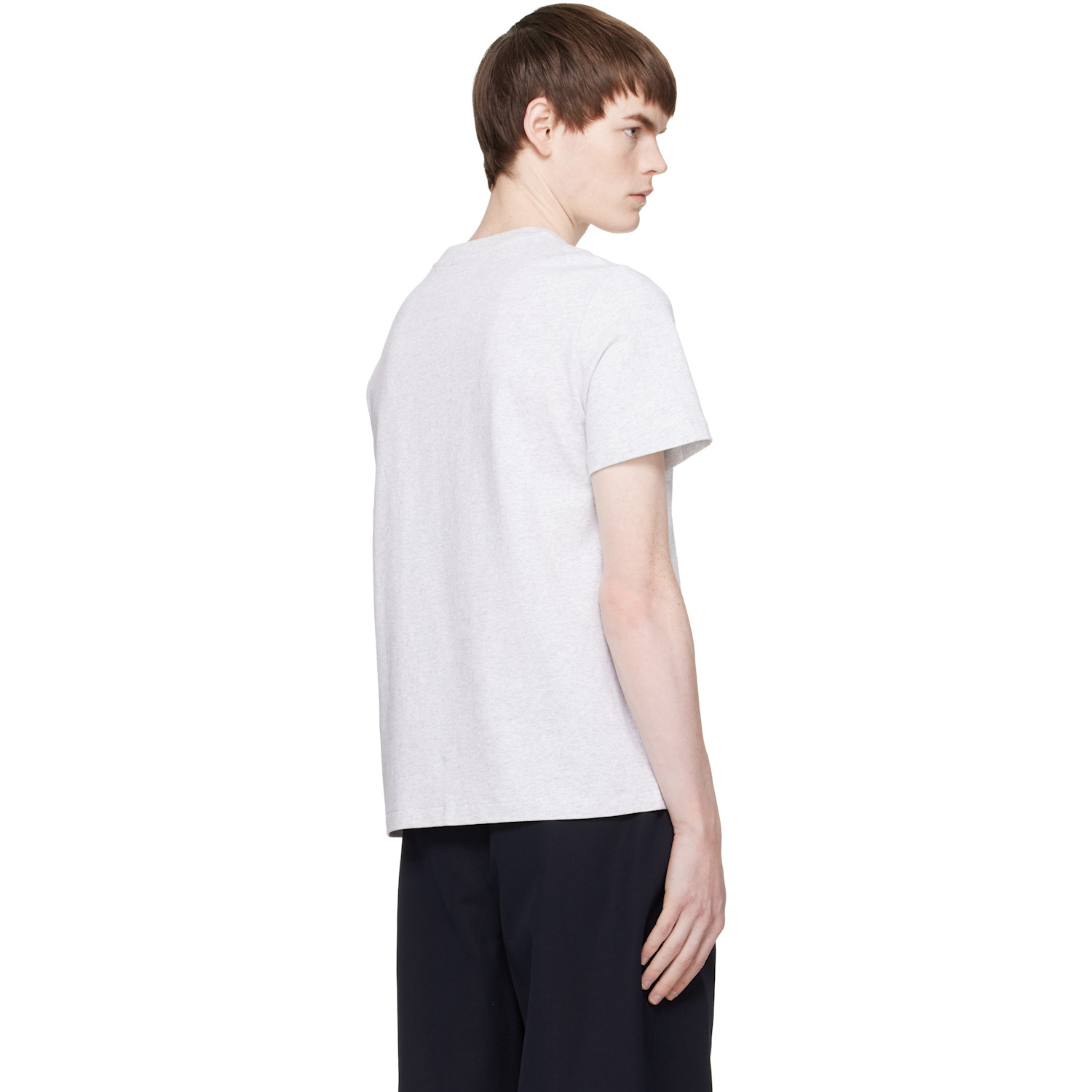  A.p.c. Gray Standard 'rue Madame' T-shirt 