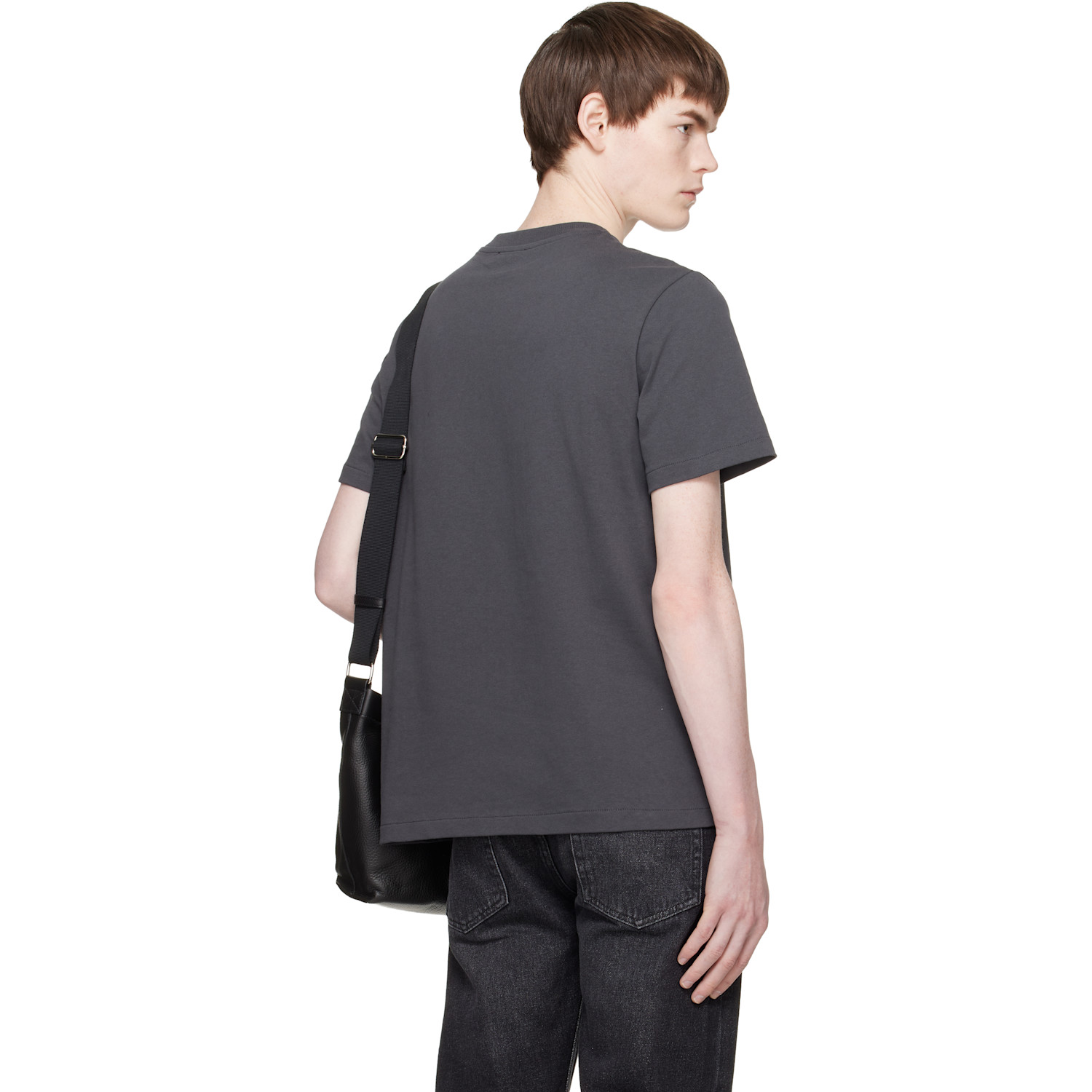  A.p.c. Gray Standard 'rue Madame' T-shirt 
