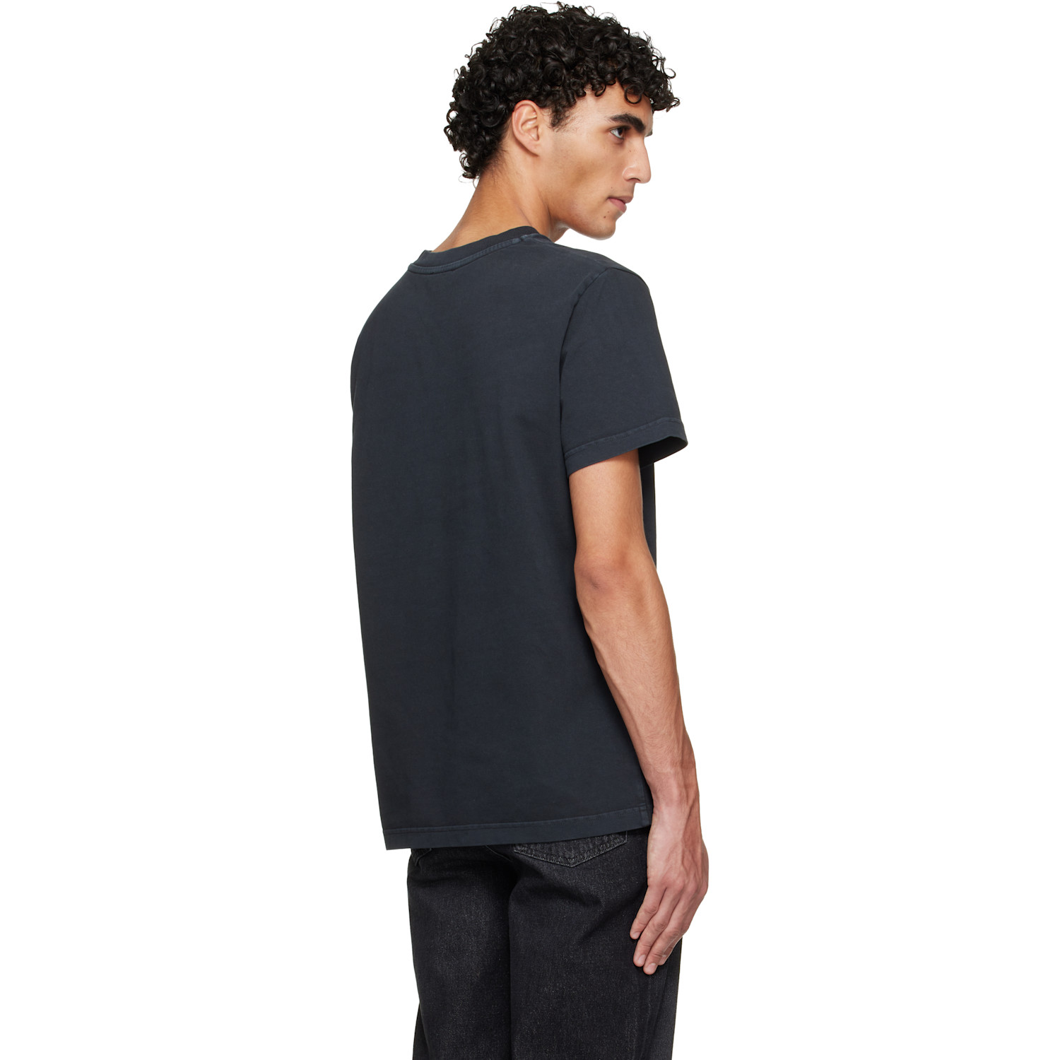  A.p.c. Black Standard Grand 'vpc' T-shirt 