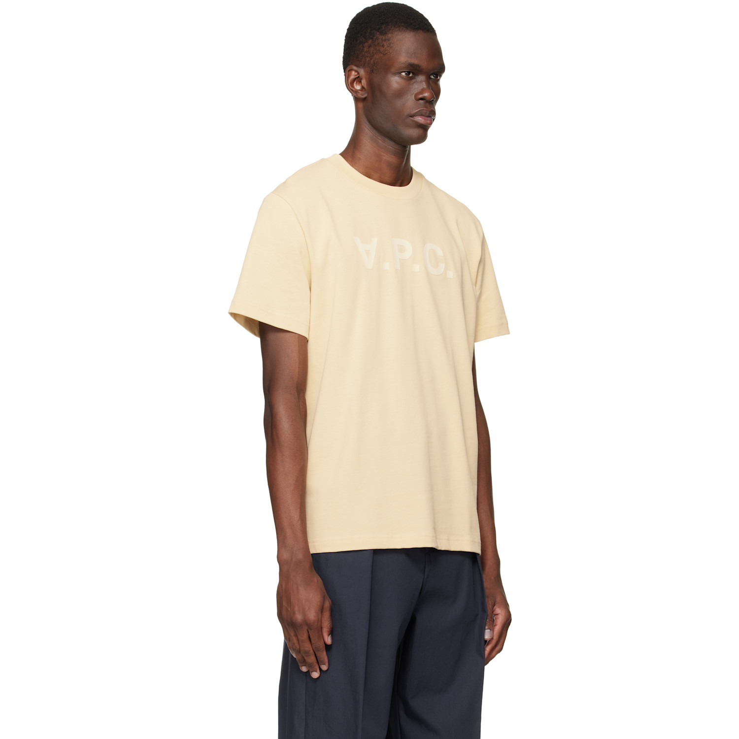  A.p.c. Yellow Standard Grand 'vpc' T-shirt 