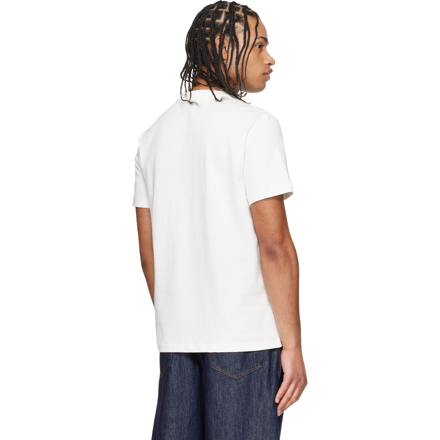  A.p.c. White Standard 'rue Madame' T-shirt 