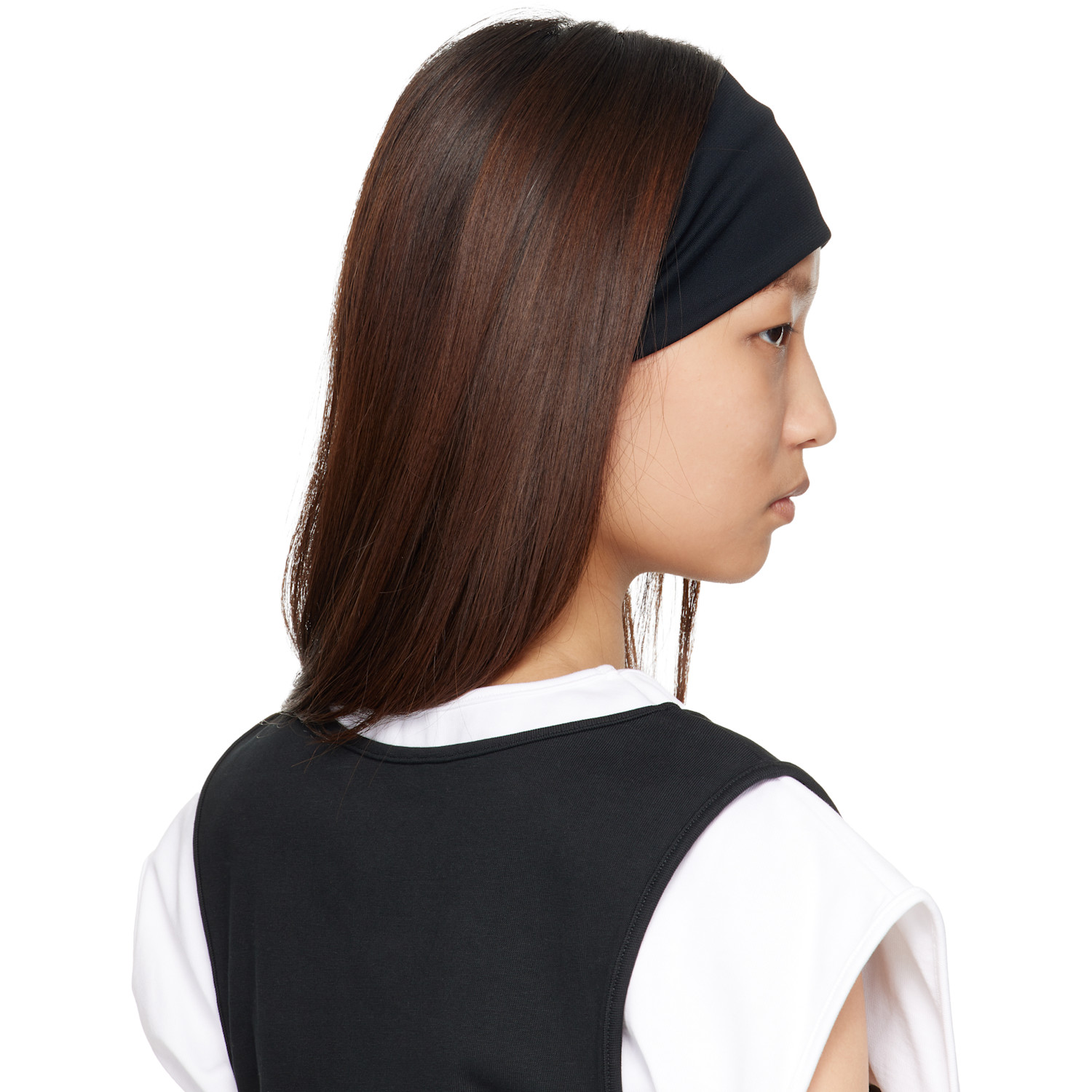  Lanvin Black Grosgrain Headband 