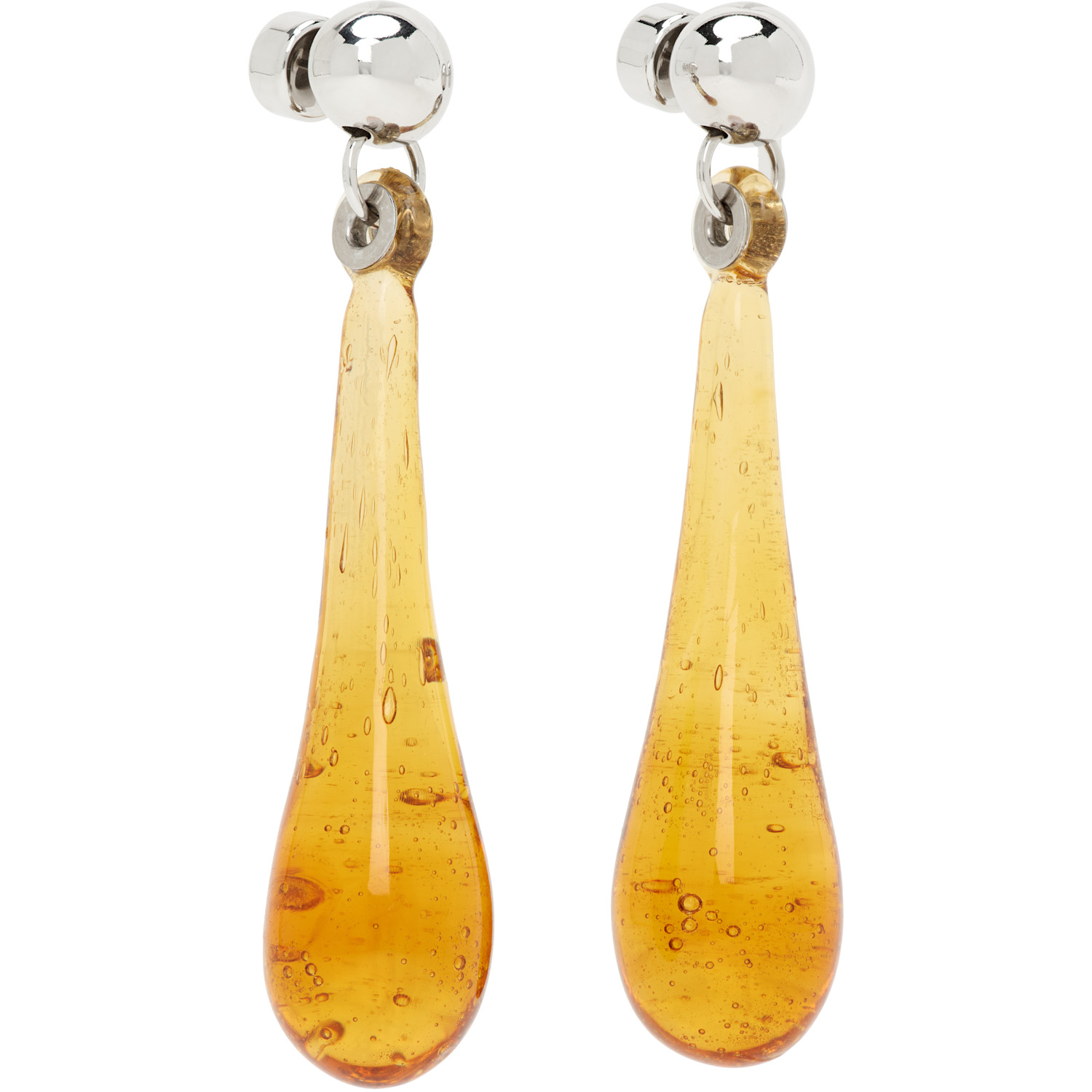  Lanvin Glass Rocks Drop Earrings 