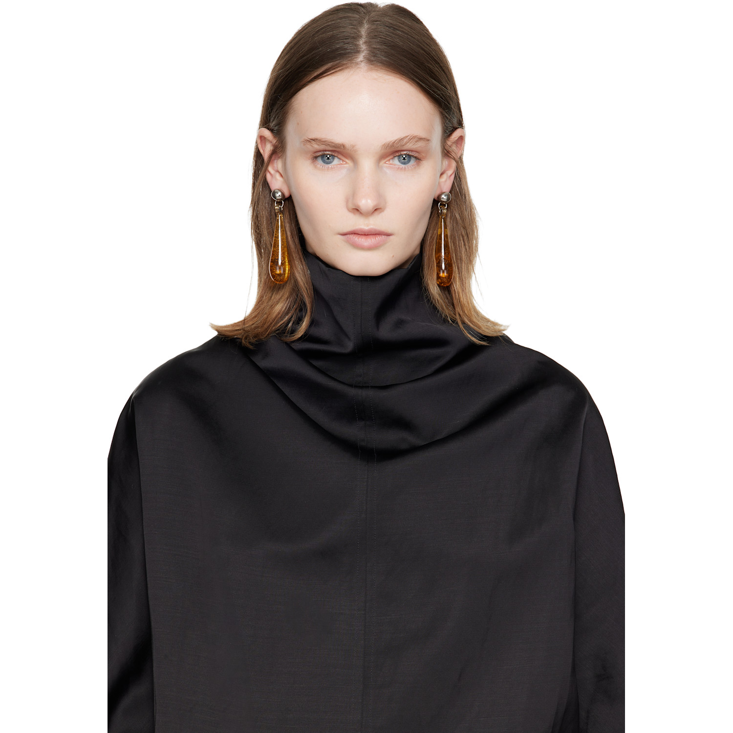  Lanvin Glass Rocks Drop Earrings 