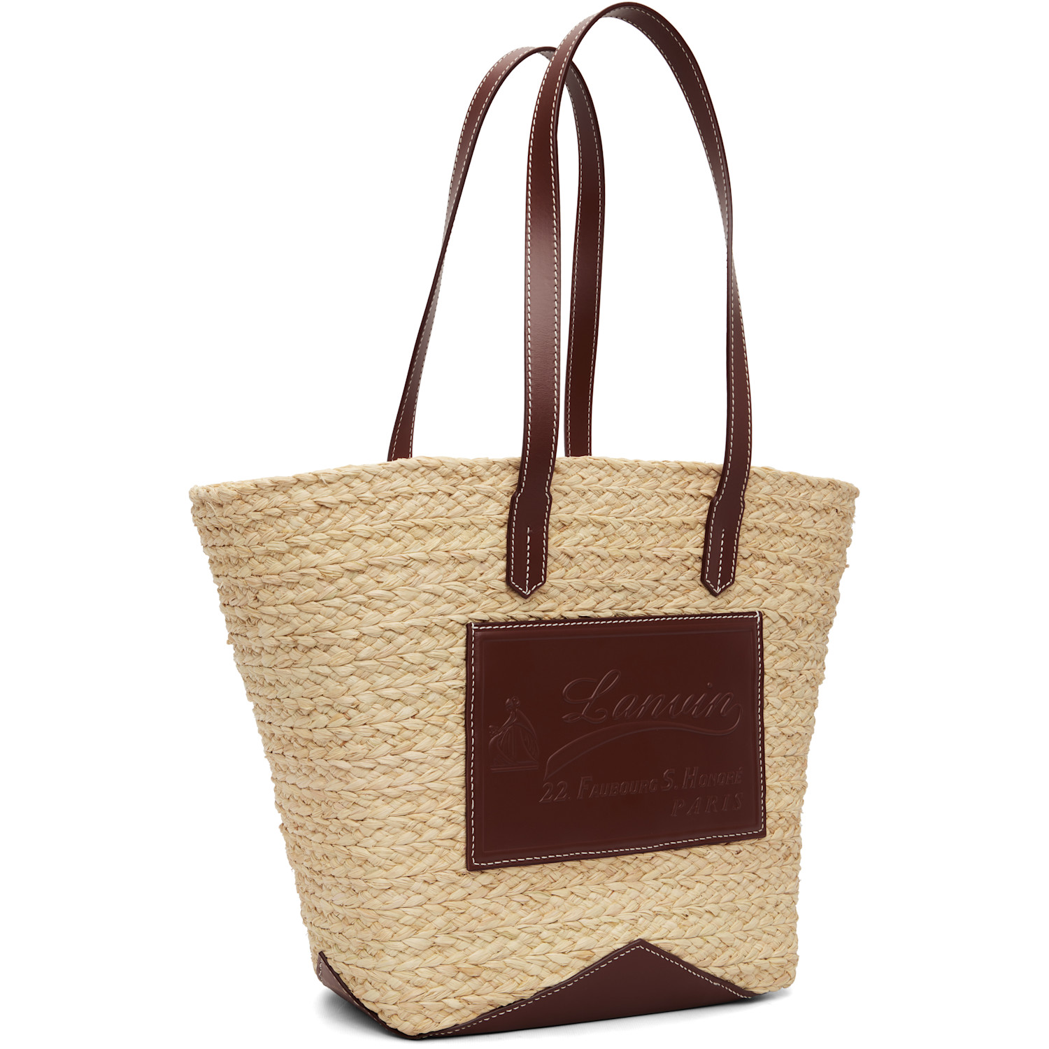  Lanvin Beige Catch Medium Tote 