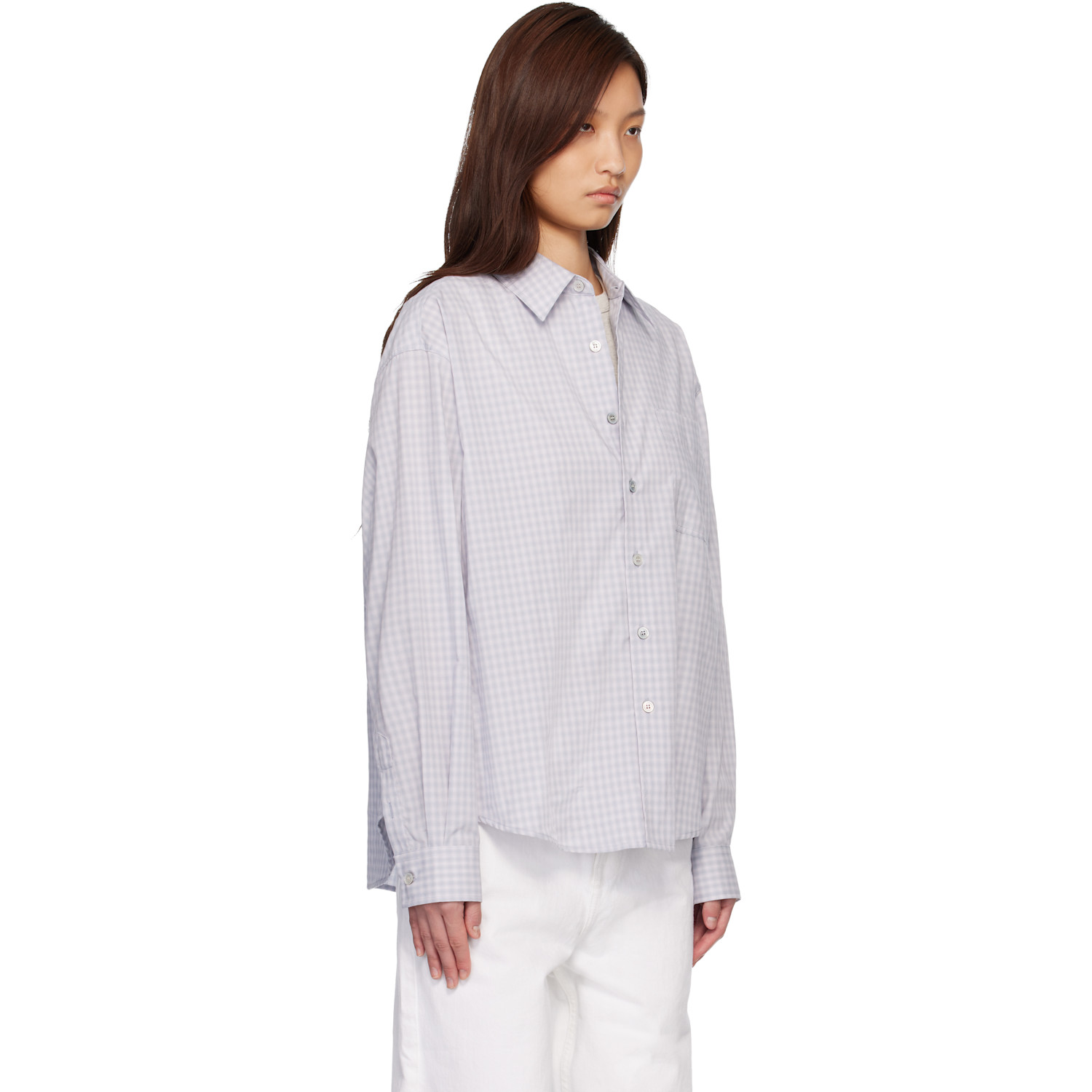  Coor Blue Micro Ombre Check Shirt 