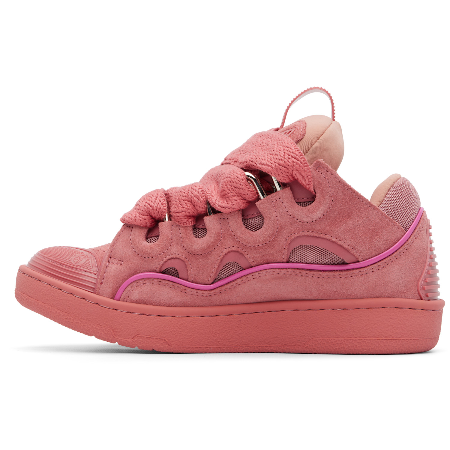 Lanvin spray-painted Curb sneakers | Smart Closet