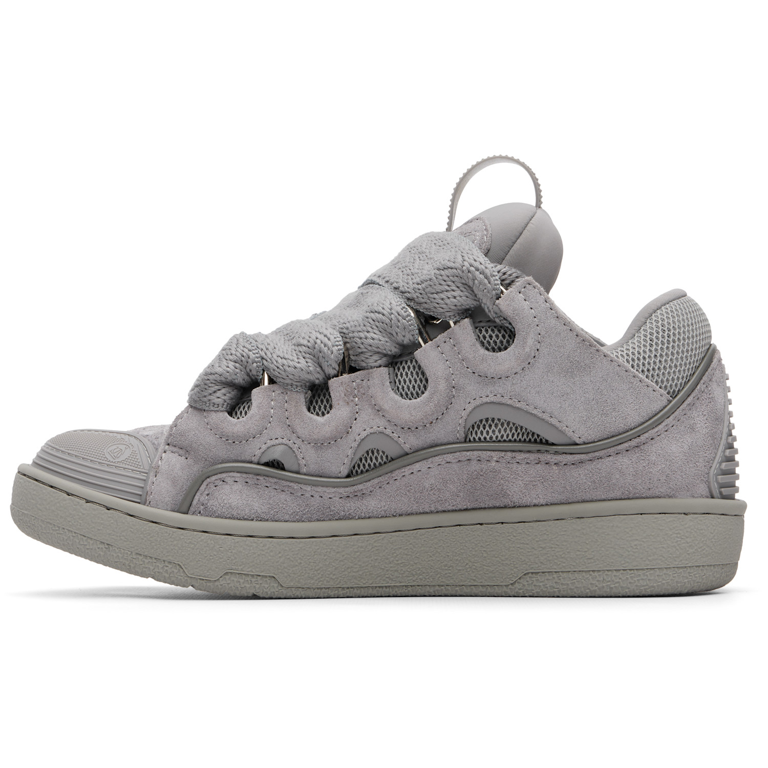 Lanvin spray-painted Curb sneakers | Smart Closet