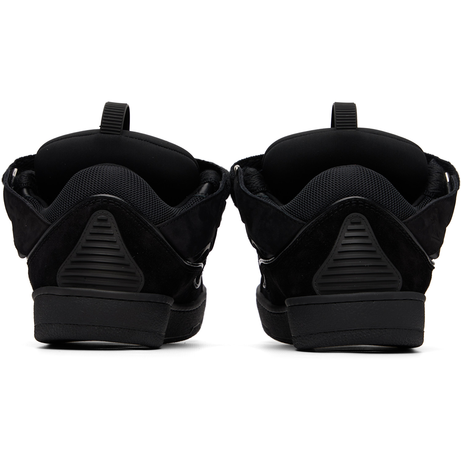  Lanvin Black Curb Sneakers 