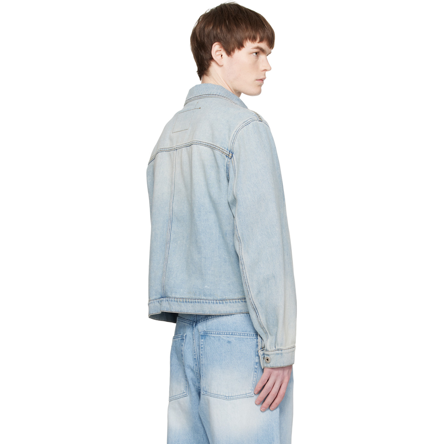  Coor Blue Riosell One Pocket Trucket Denim Jacket 