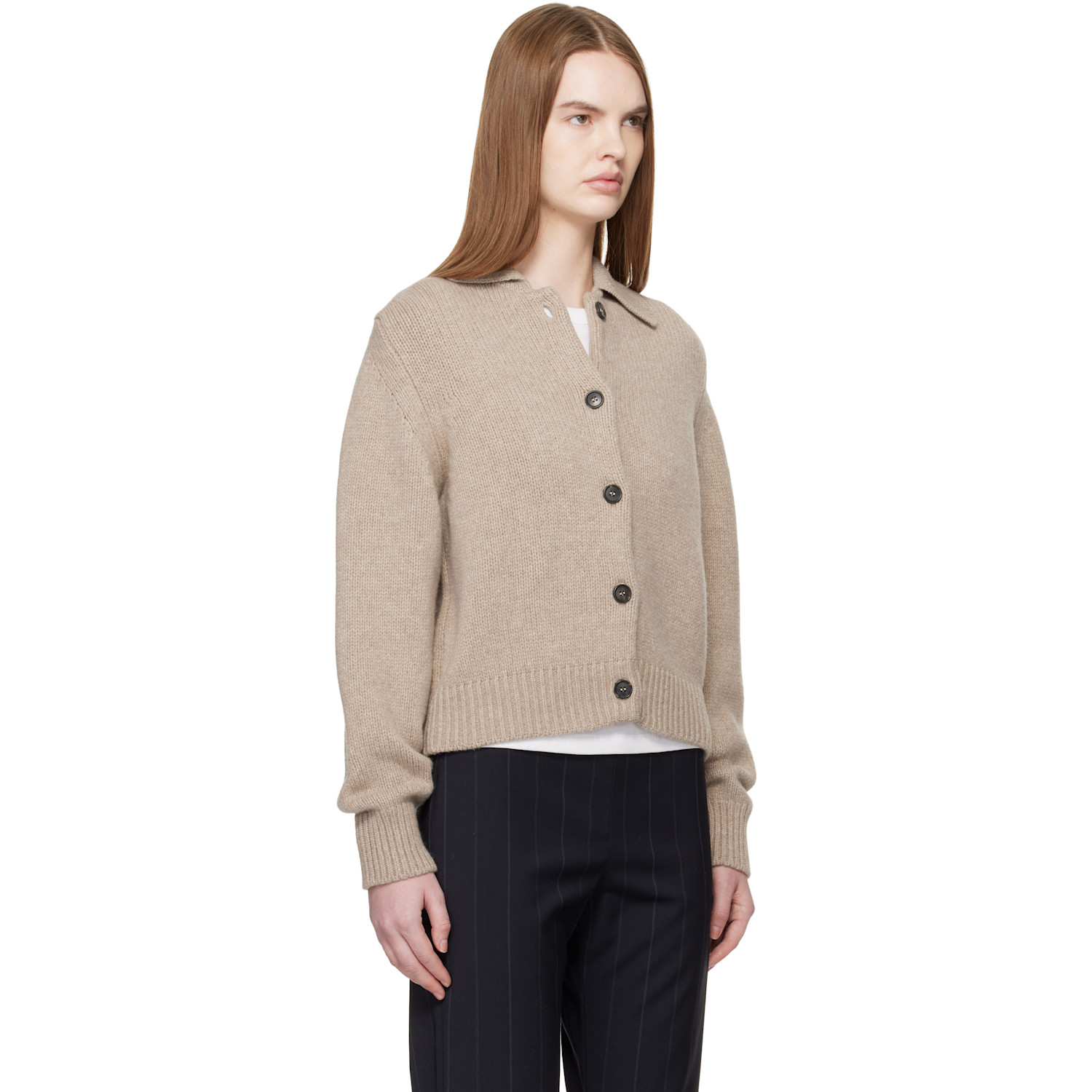  &daughter Beige Winny Collared Jacket 
