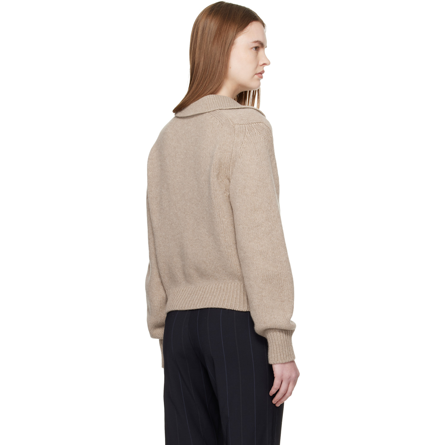  &daughter Beige Winny Collared Jacket 