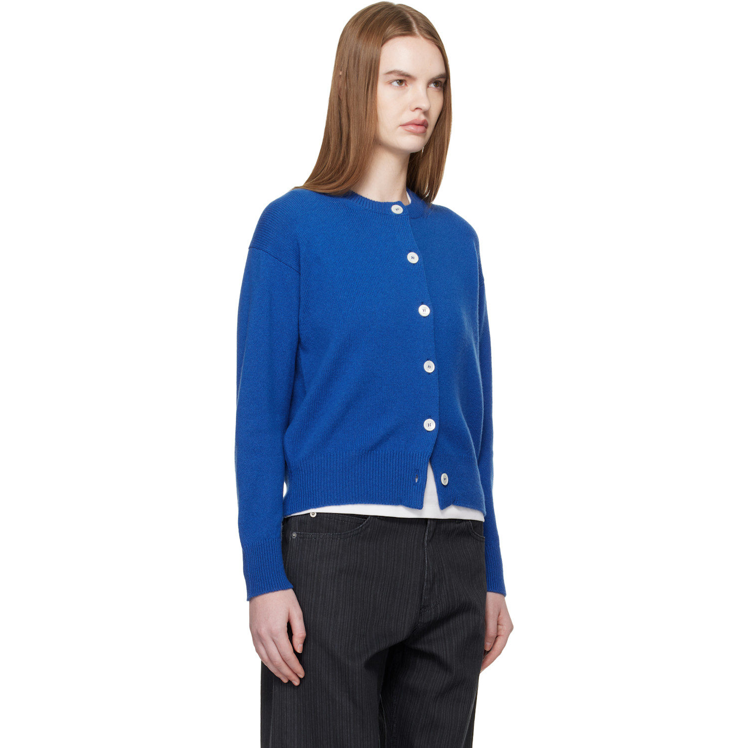  &daughter Blue Ada Crewneck Cardigan 