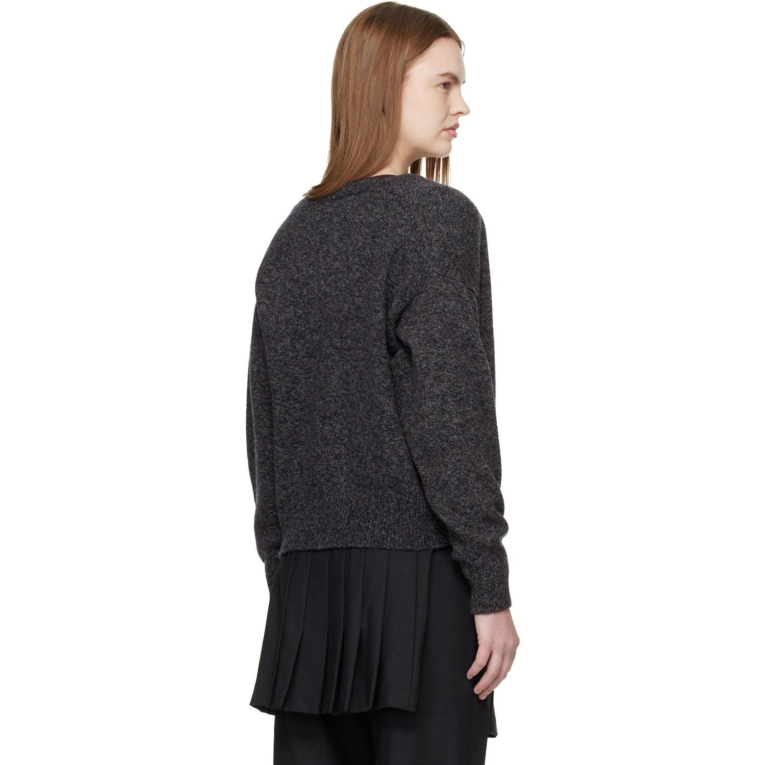  &daughter Gray Ada Crewneck Cardigan 