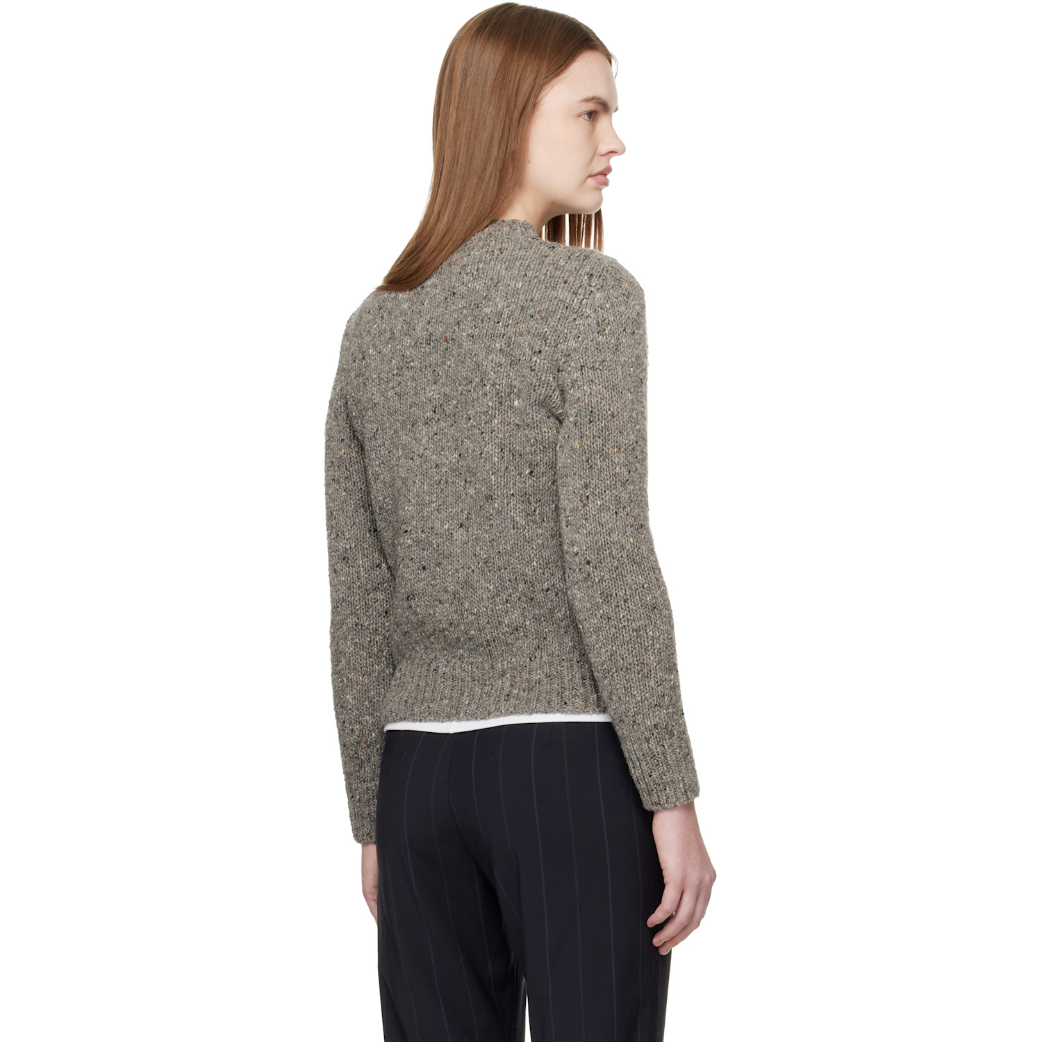  &daughter Gray Arden Donegal Sweater 