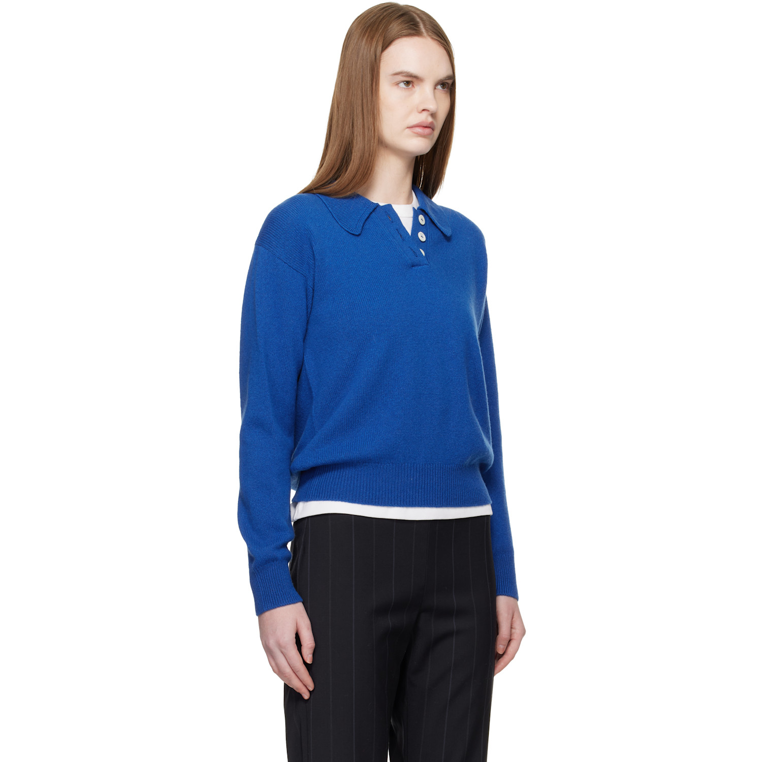  &daughter Ssense Exclusive Blue Edith Polo 