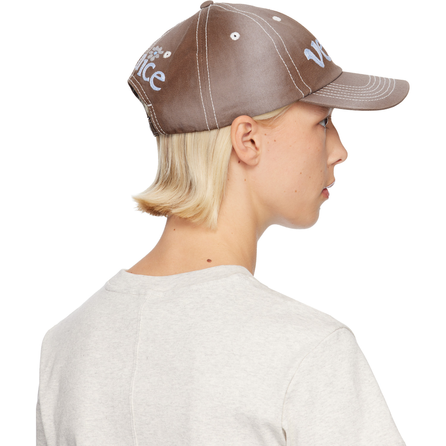  Erl Brown 'venice' Cap 