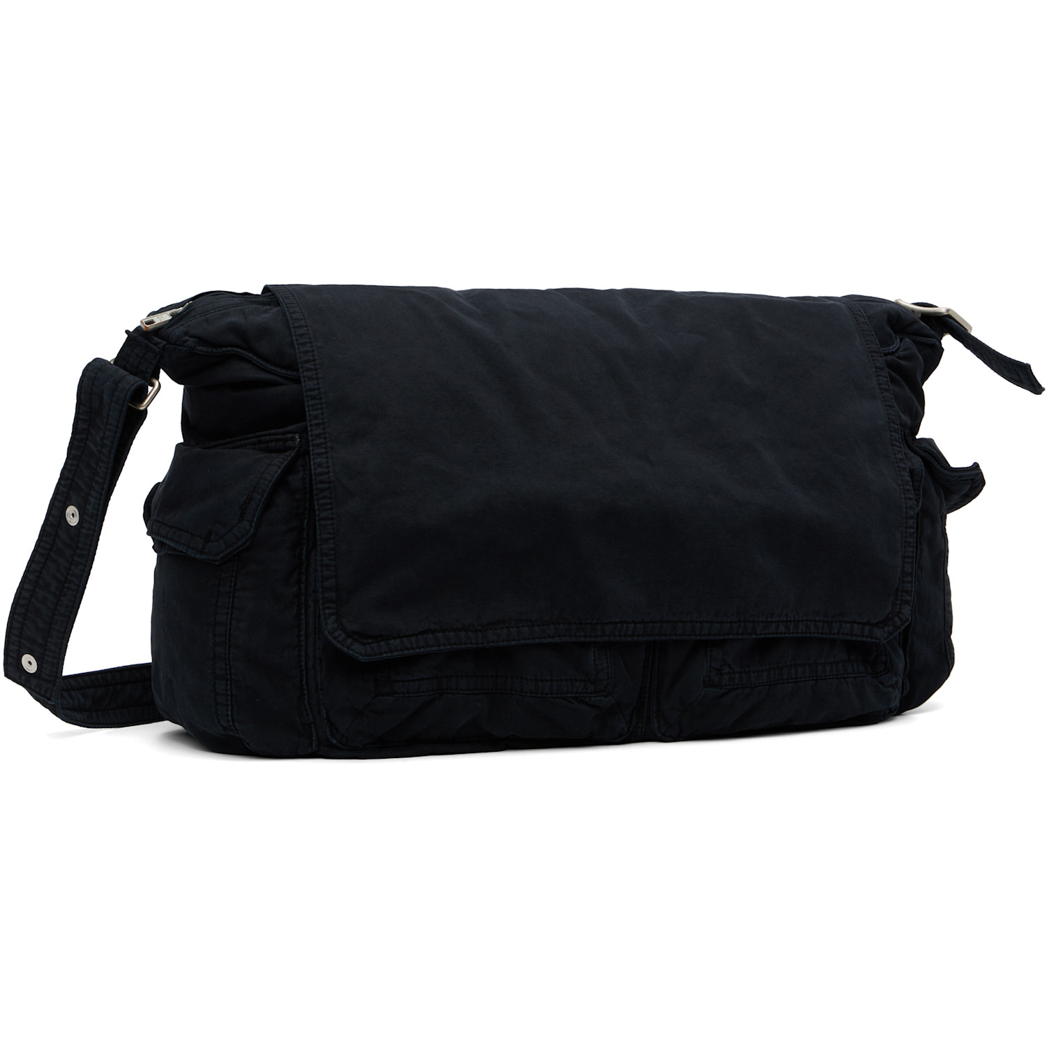  Erl Black Twill Cargo Bag 