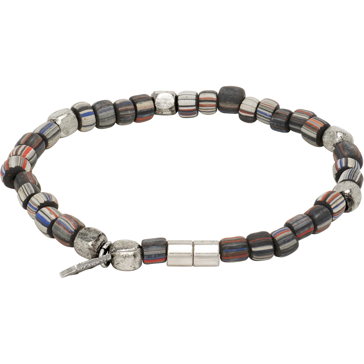  Paul Smith 'artist Stripe' Beaded Bracelet 