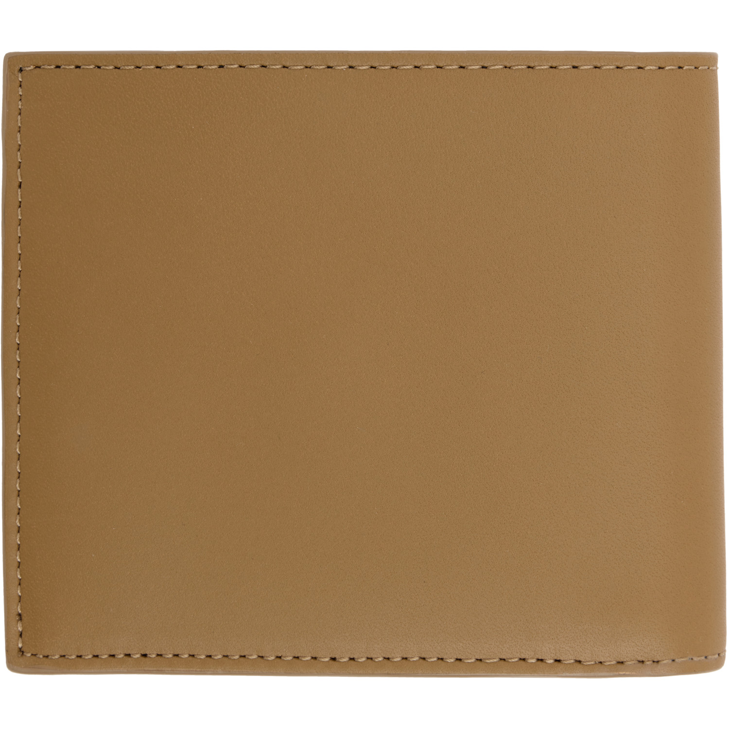  Paul Smith Brown Leather 'signature Stripe' Interior Billfold Coin Wallet 