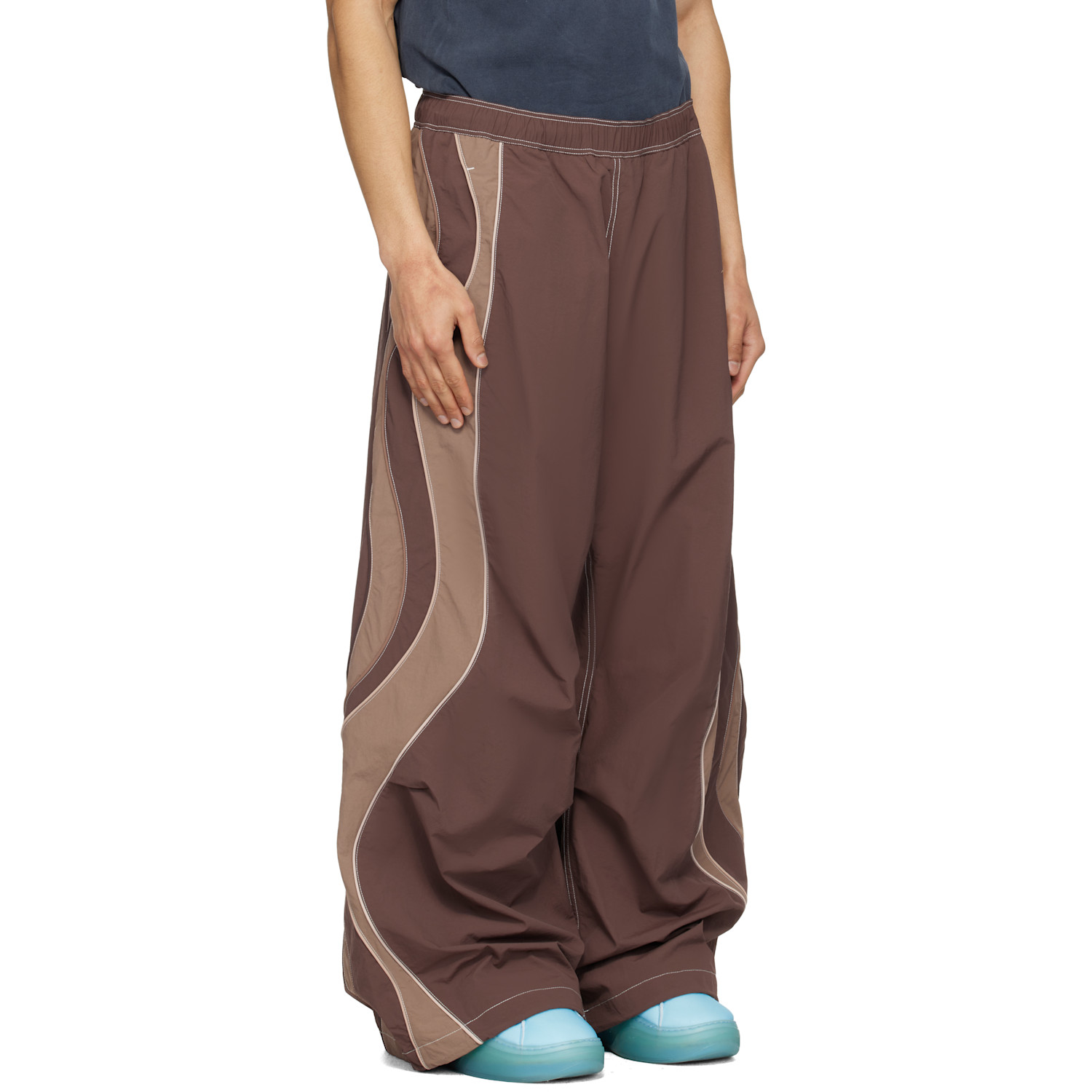  Erl Brown Ufo Track Pants 