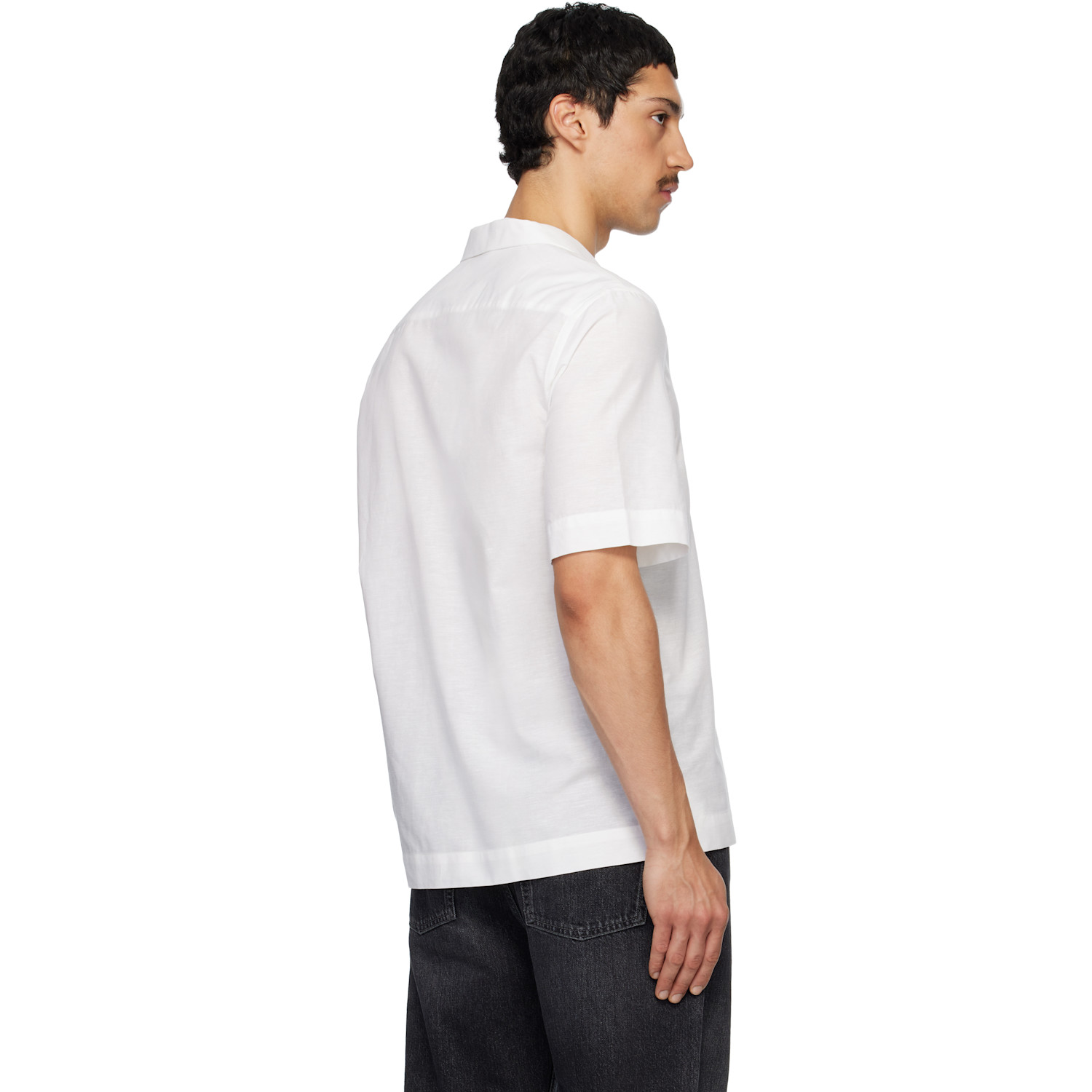  Paul Smith Off-white Short Sleeve Regular Fit Shirt 