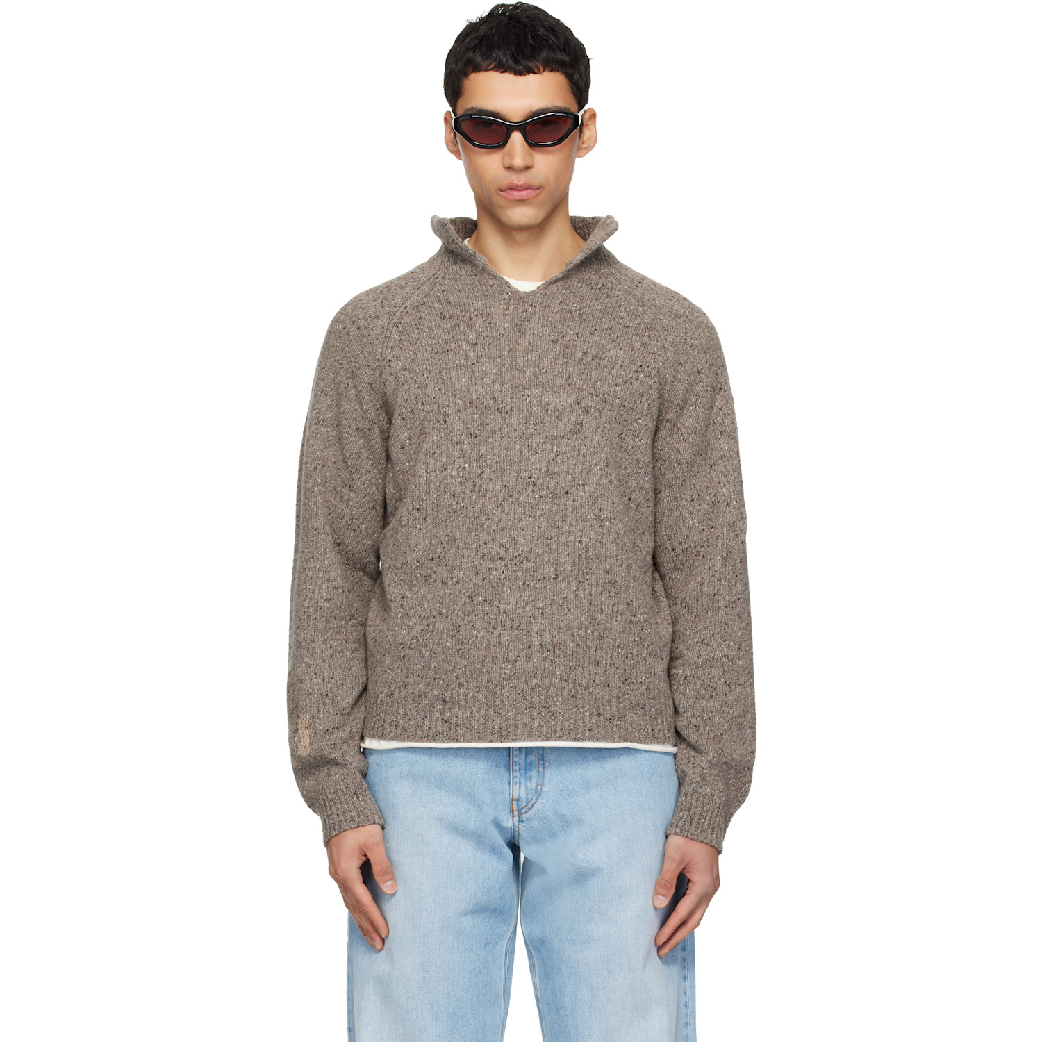 ERL Kiss Mohair Intarsia Sweater | Smart Closet