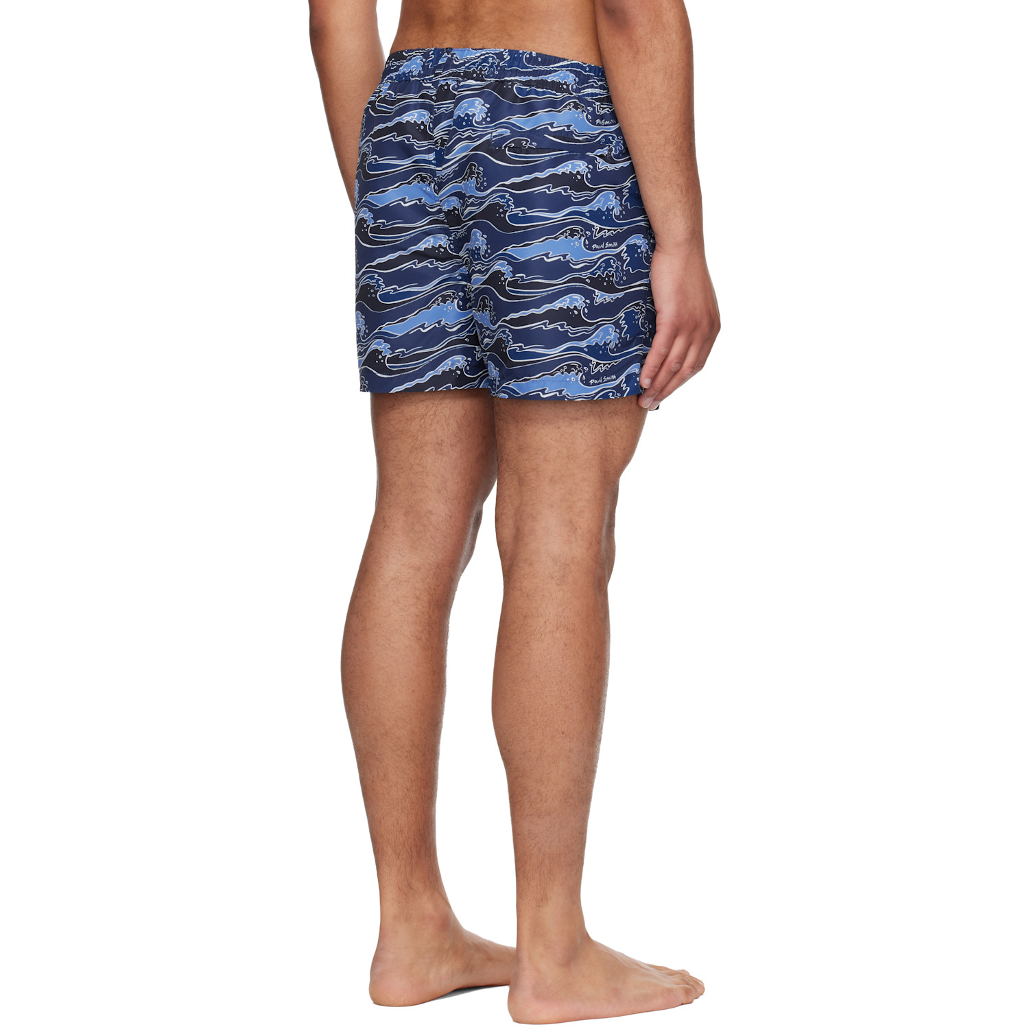  Paul Smith Blue Waves Swim Shorts 