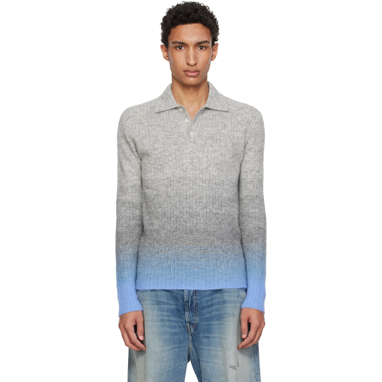 ERL Kiss Mohair Intarsia Sweater | Smart Closet