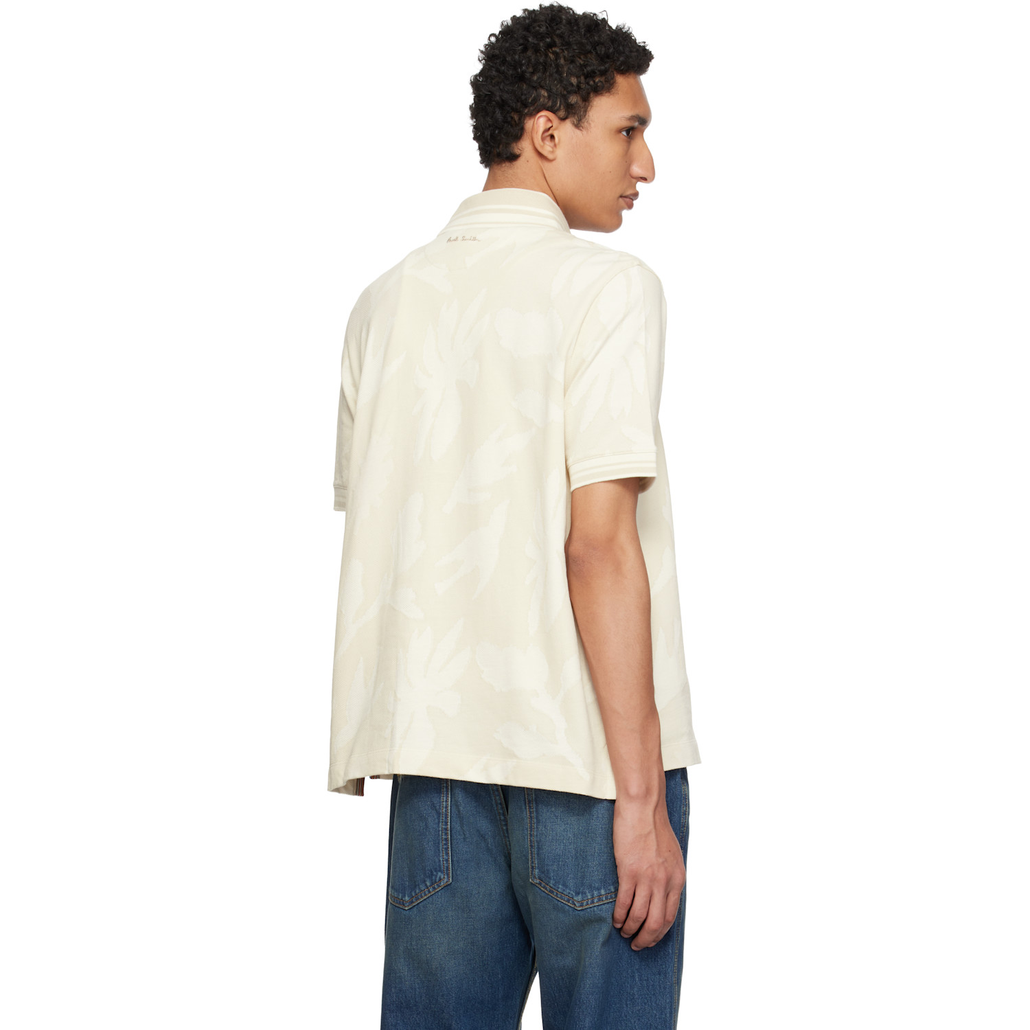  Paul Smith Beige Jacquard Shirt 