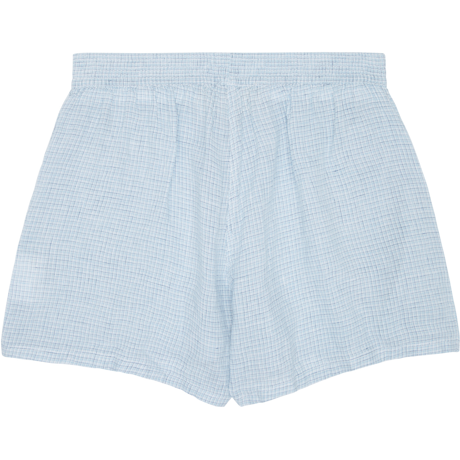  Erl Blue Plaid Woven Boxers 