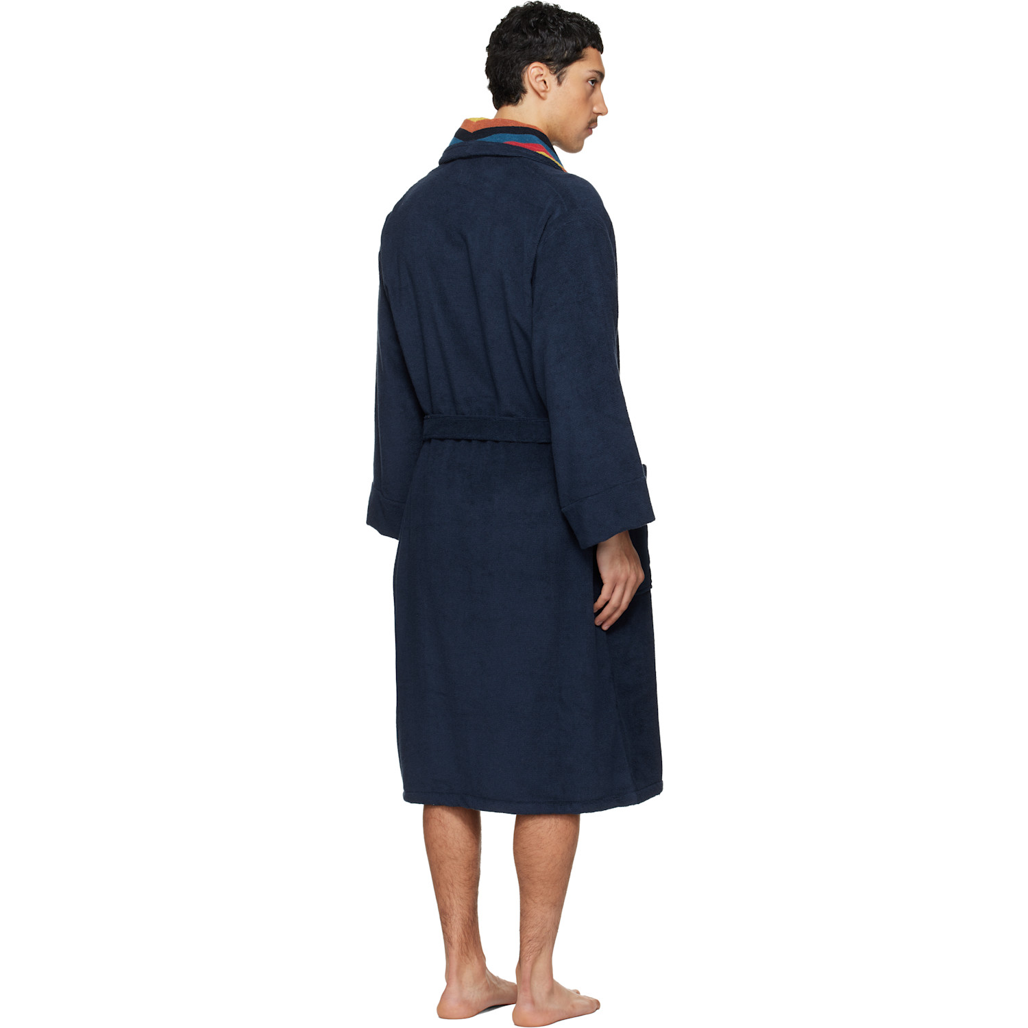  Paul Smith Navy 'artist Stripe' Robe 