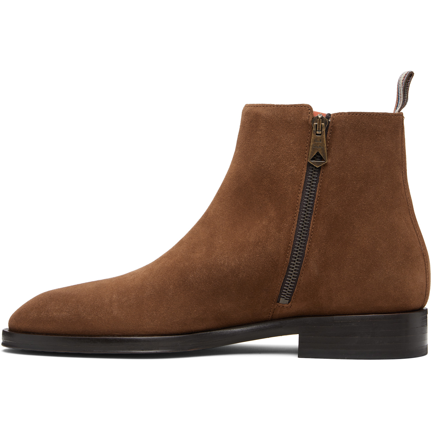  Paul Smith Brown Suede 'bronson' Boots 