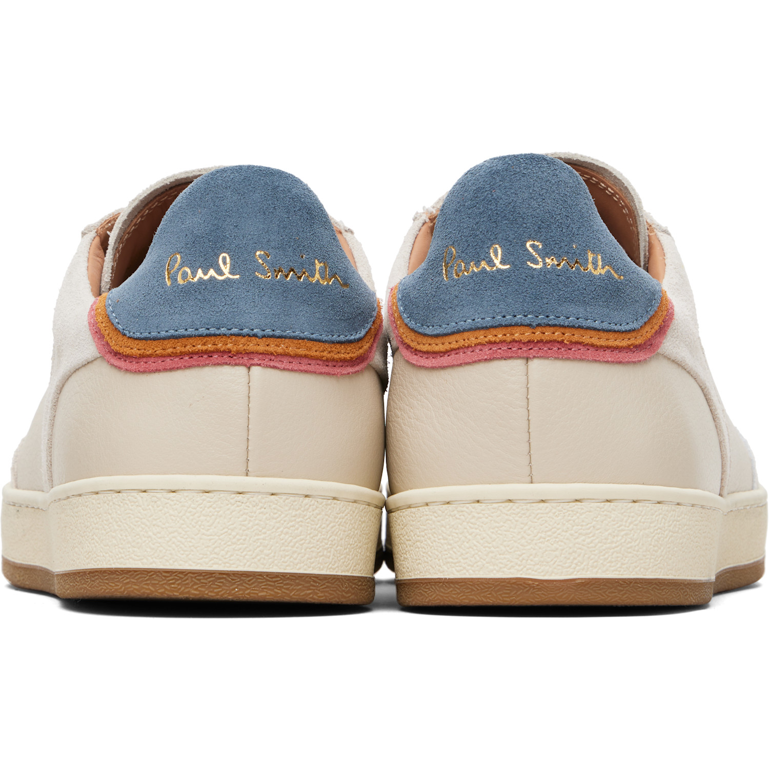 Paul Smith Beige 'destry' Trainer Sneakers 