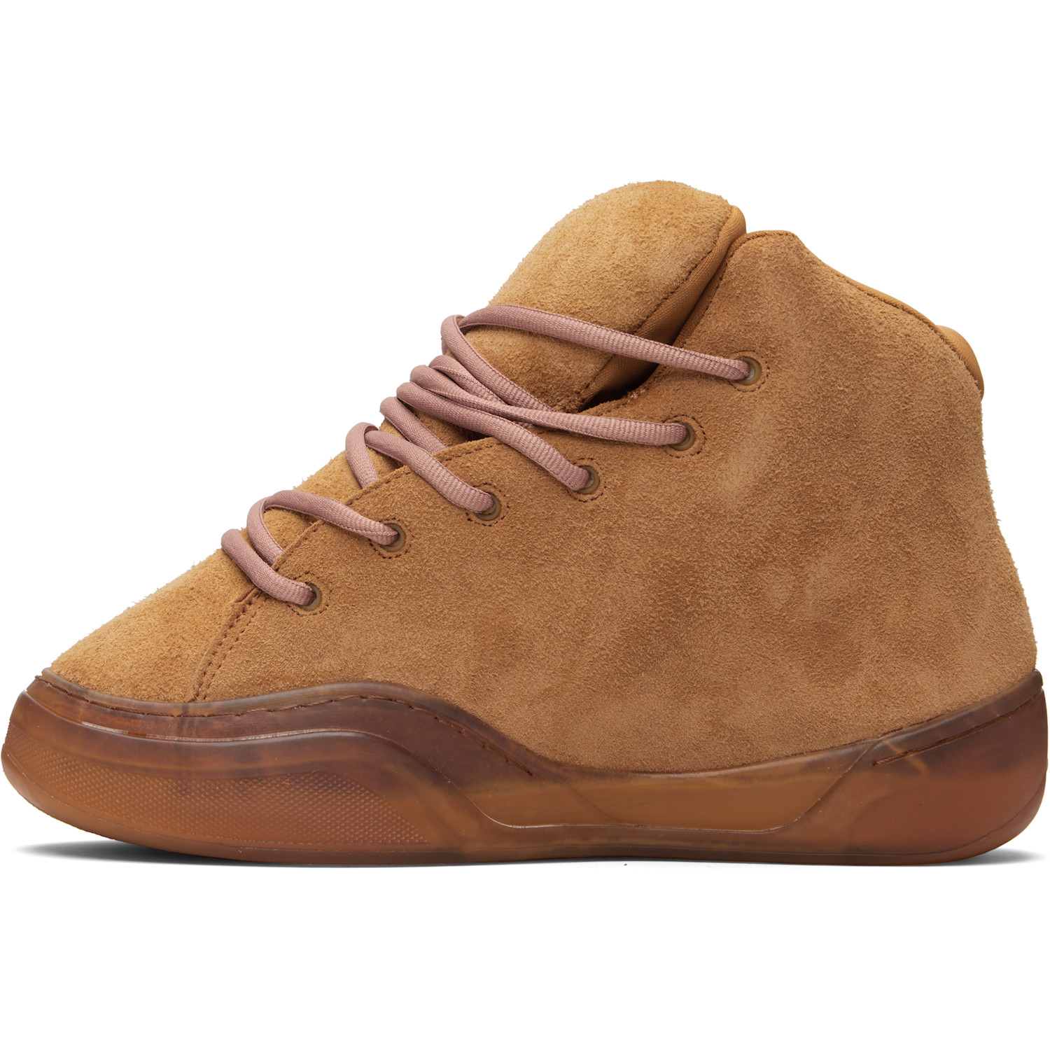  Erl Tan Vamp High Sneakers 