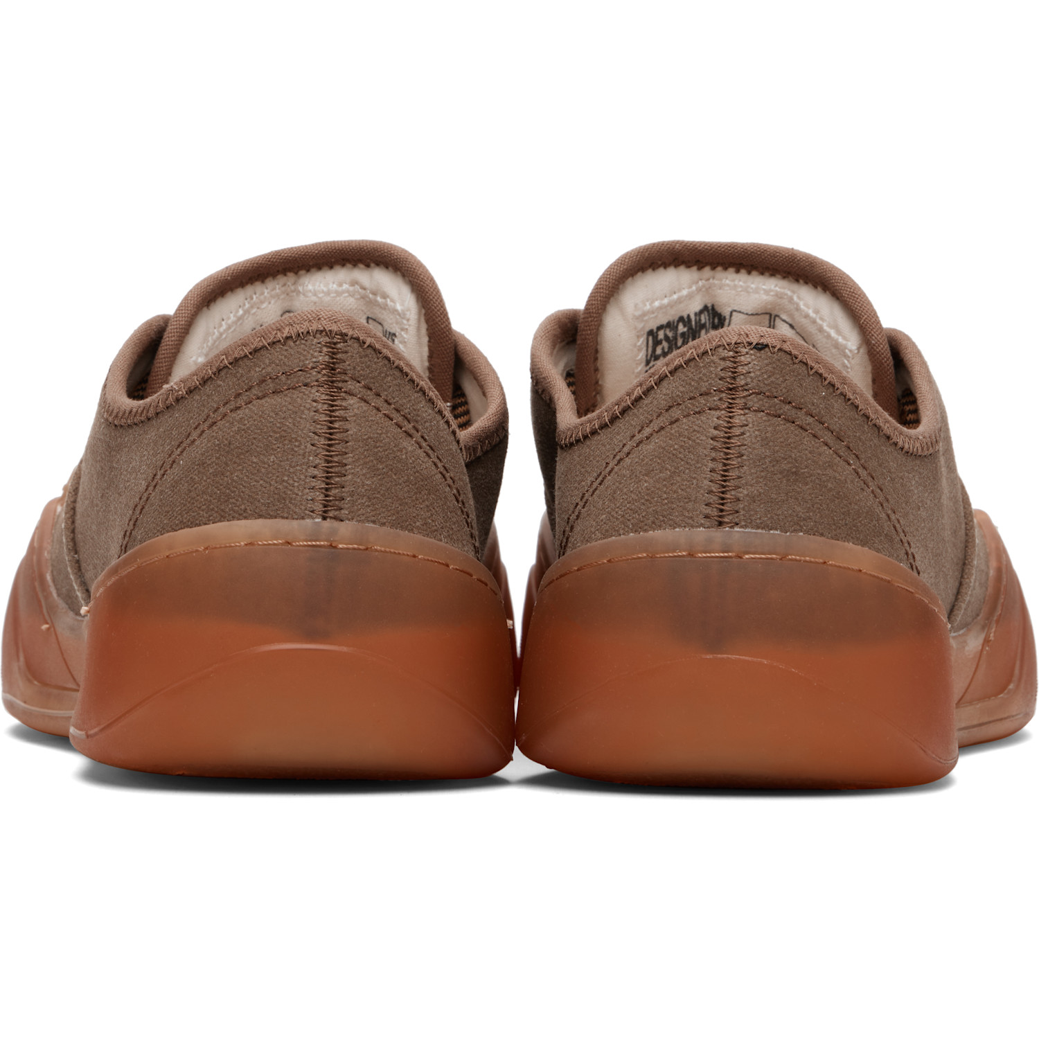  Erl Brown Coupes Sneakers 