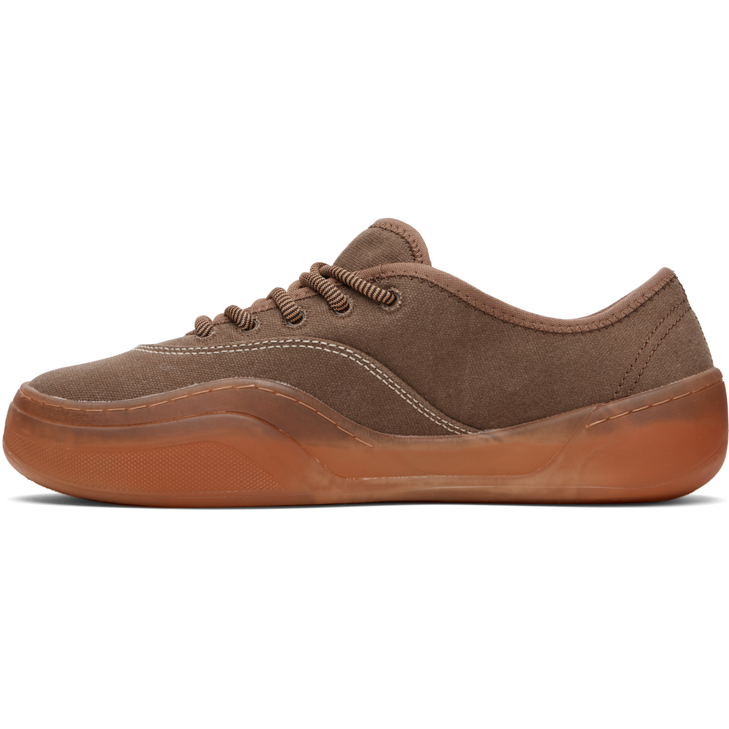  Erl Brown Coupes Sneakers 
