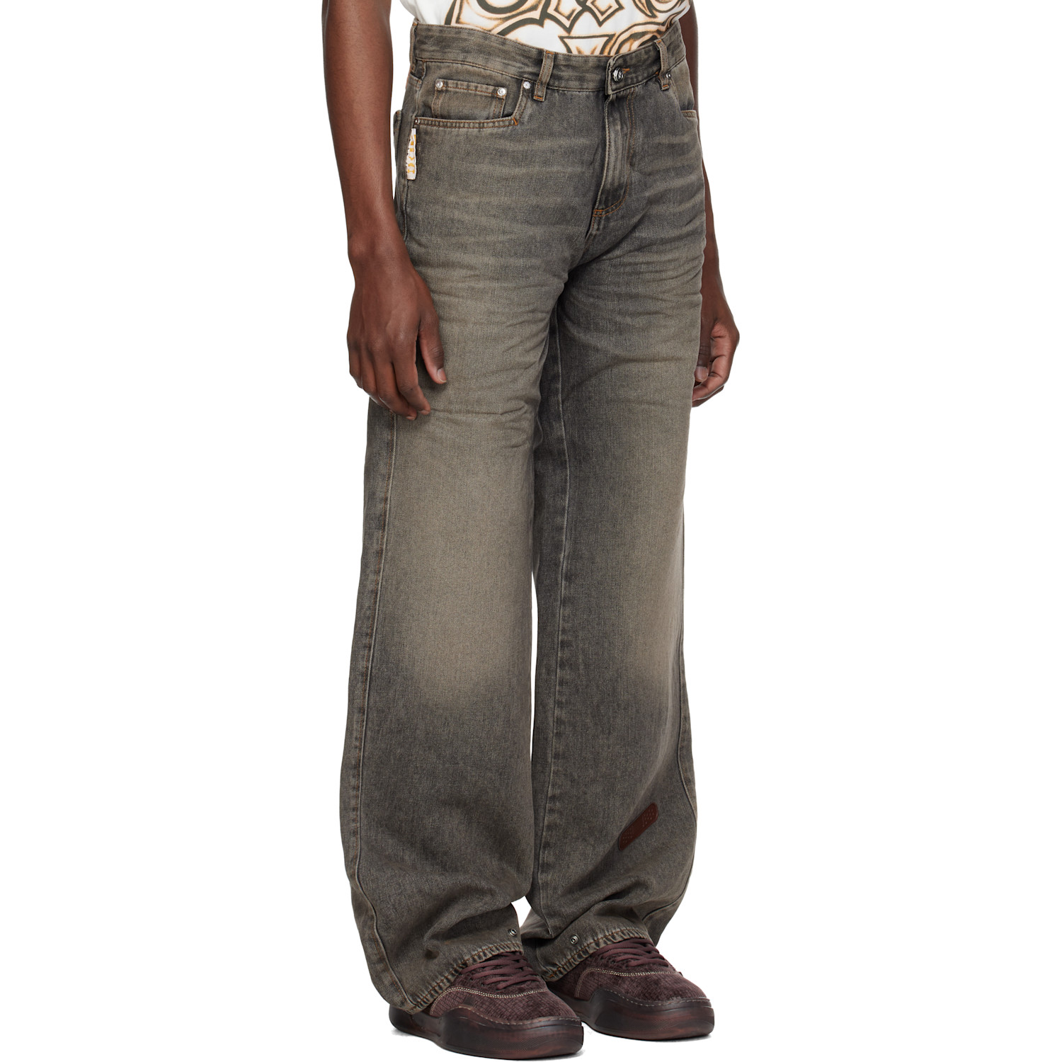  Pdf Gray 'rich Kid' Jeans 