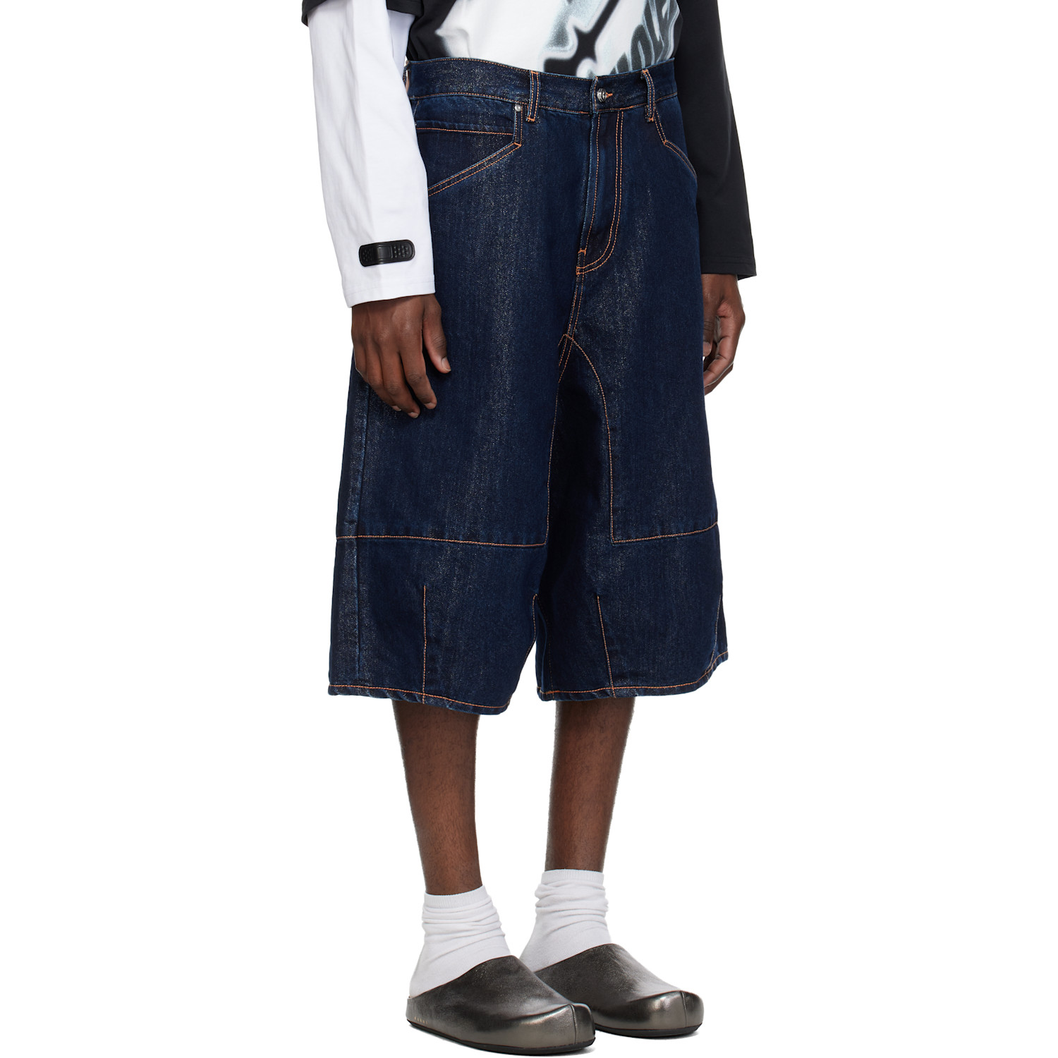  Pdf Blue Positano Denim Shorts 