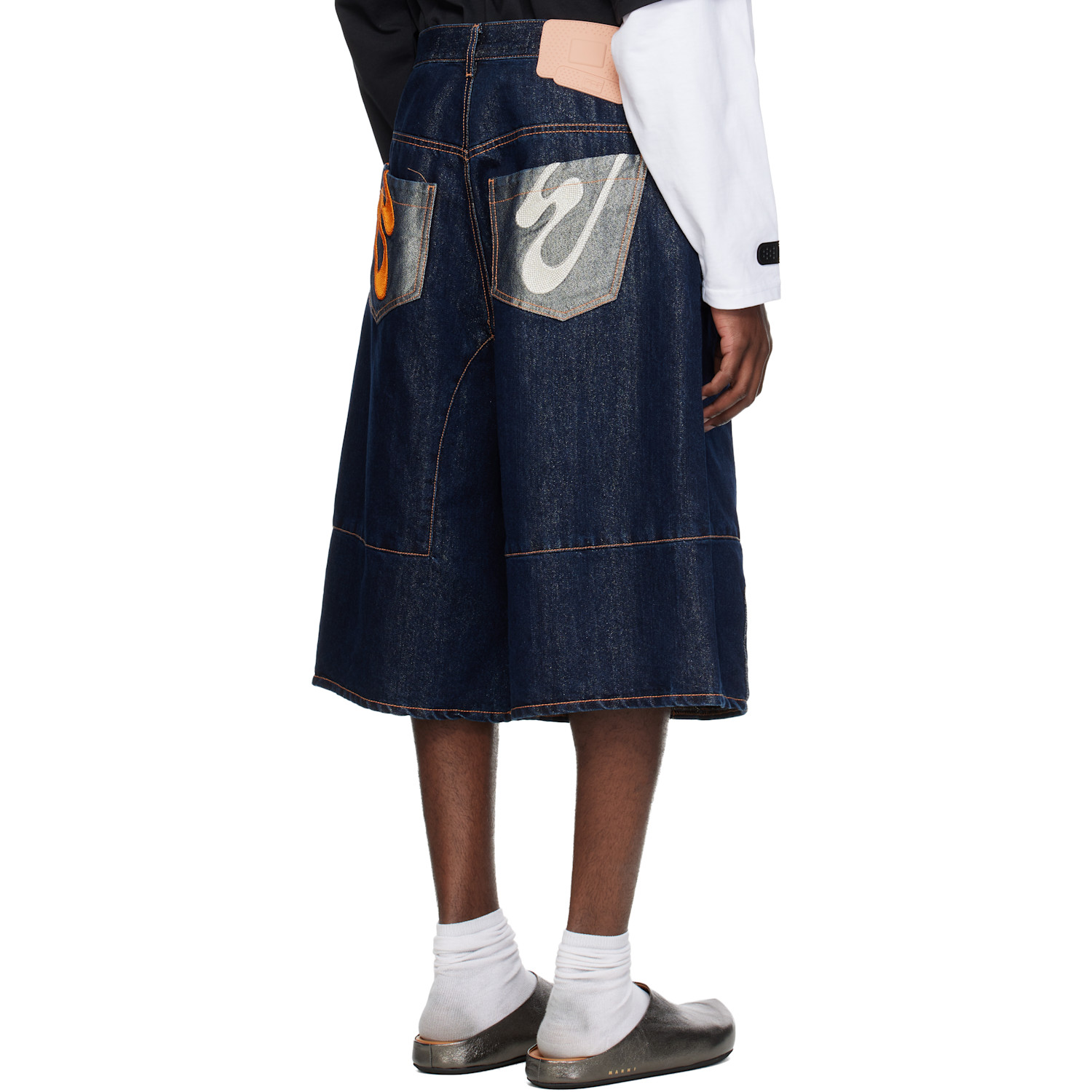  Pdf Blue Positano Denim Shorts 