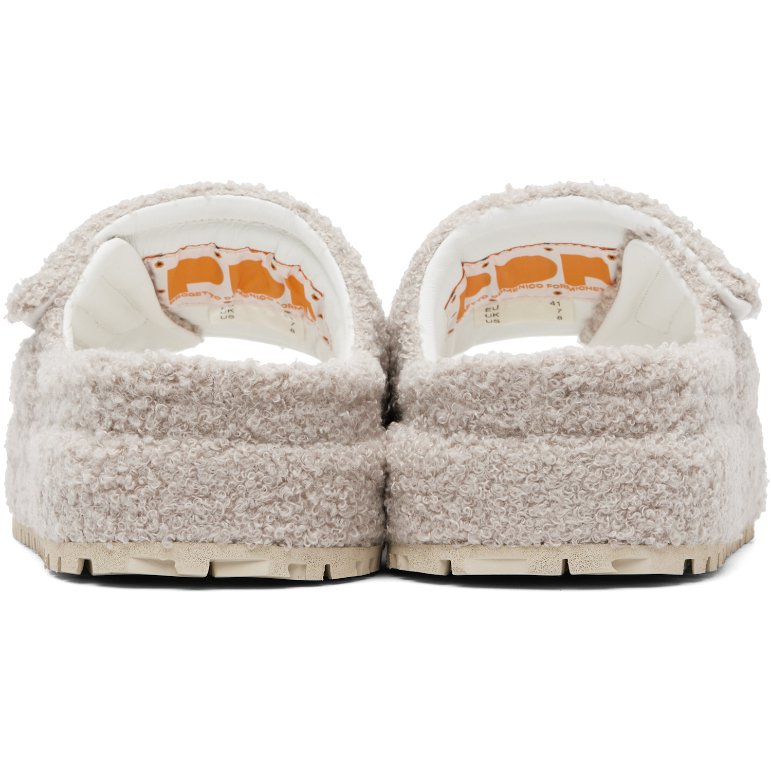  Pdf Beige Sherpa Fleece Sandals 