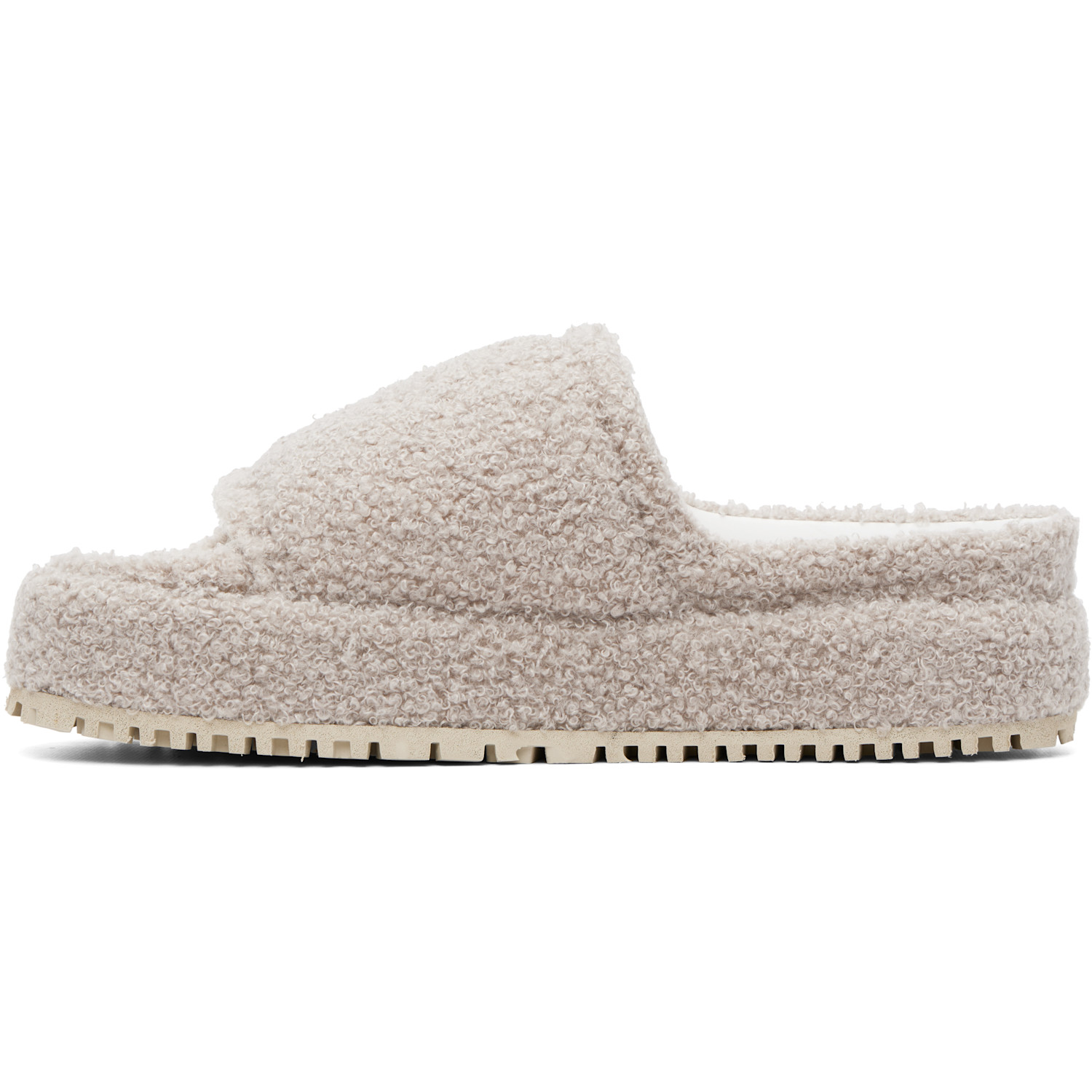  Pdf Beige Sherpa Fleece Sandals 