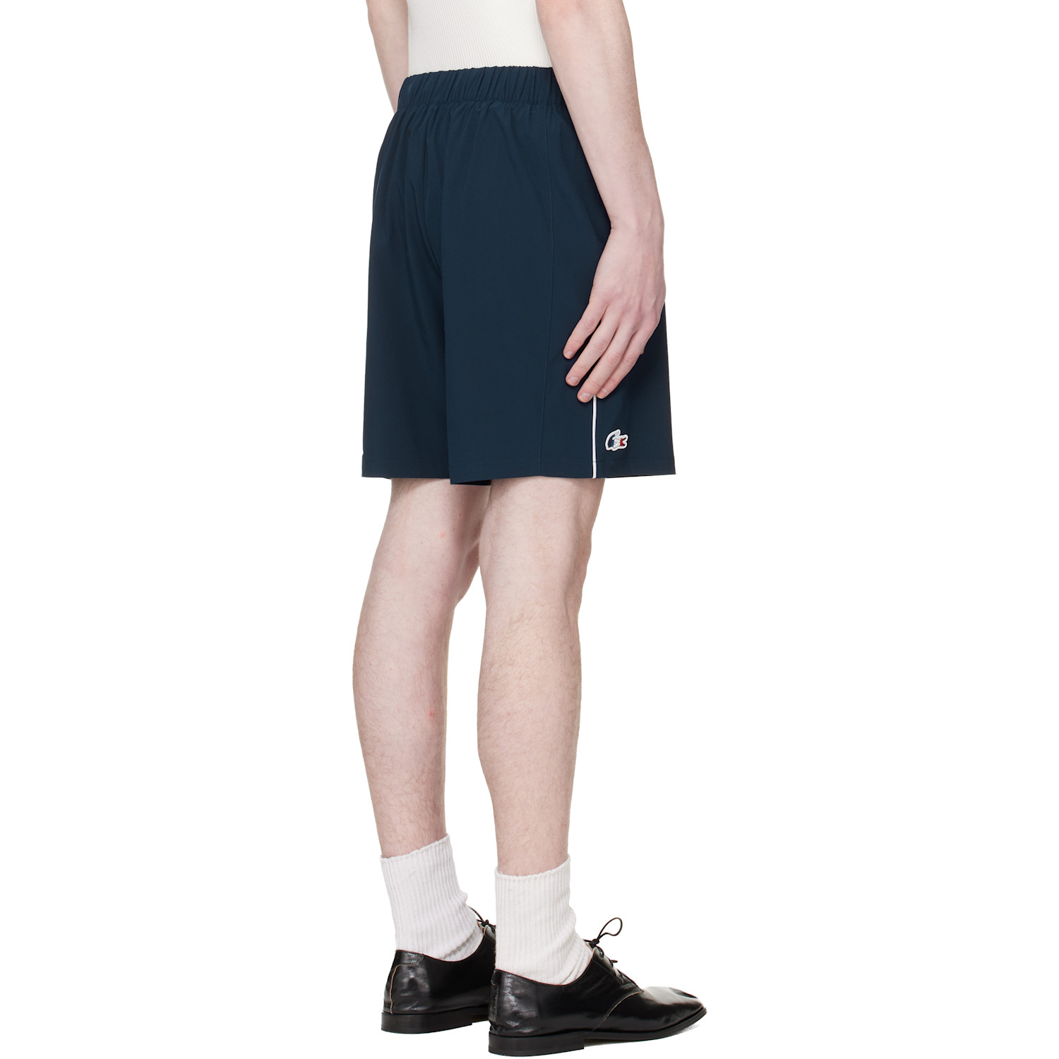  Lacoste Navy French Tennis Team Shorts 