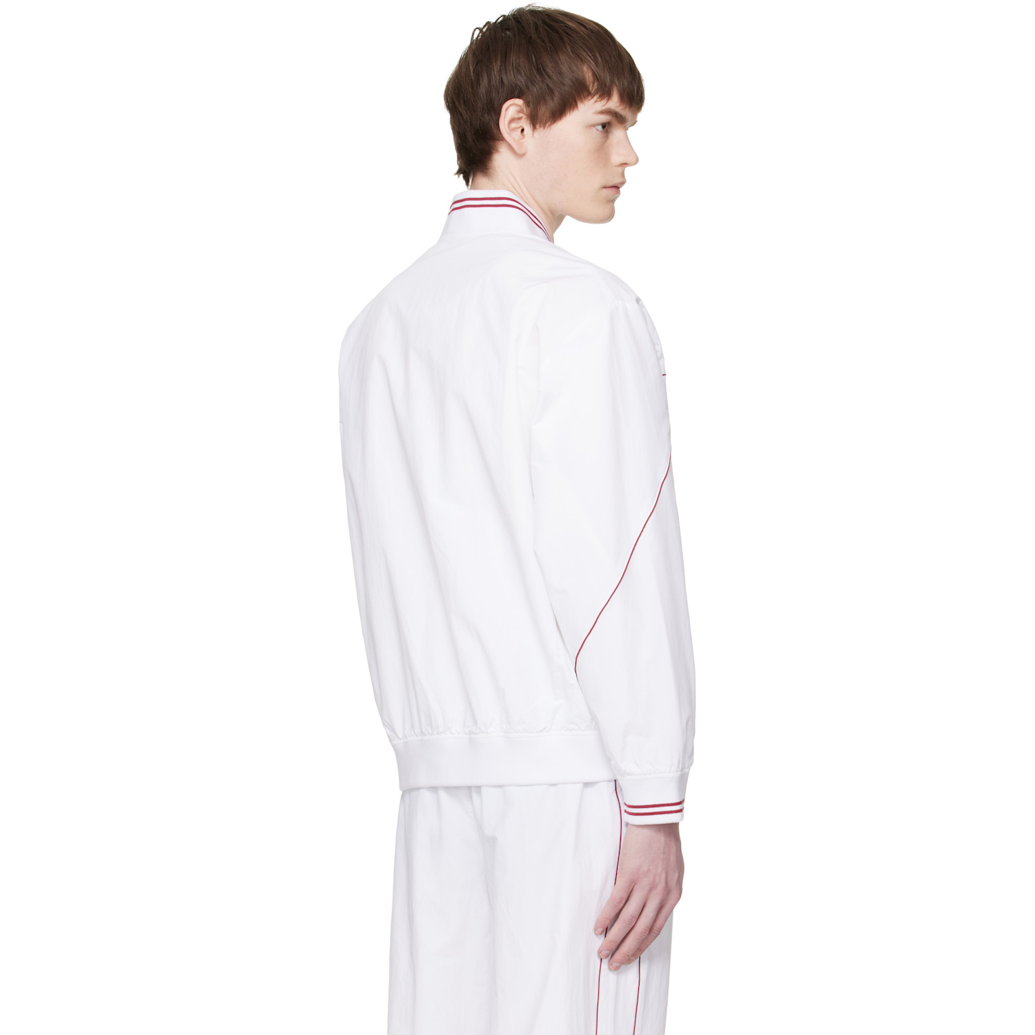  Lacoste White Top Tier Track Jacket 