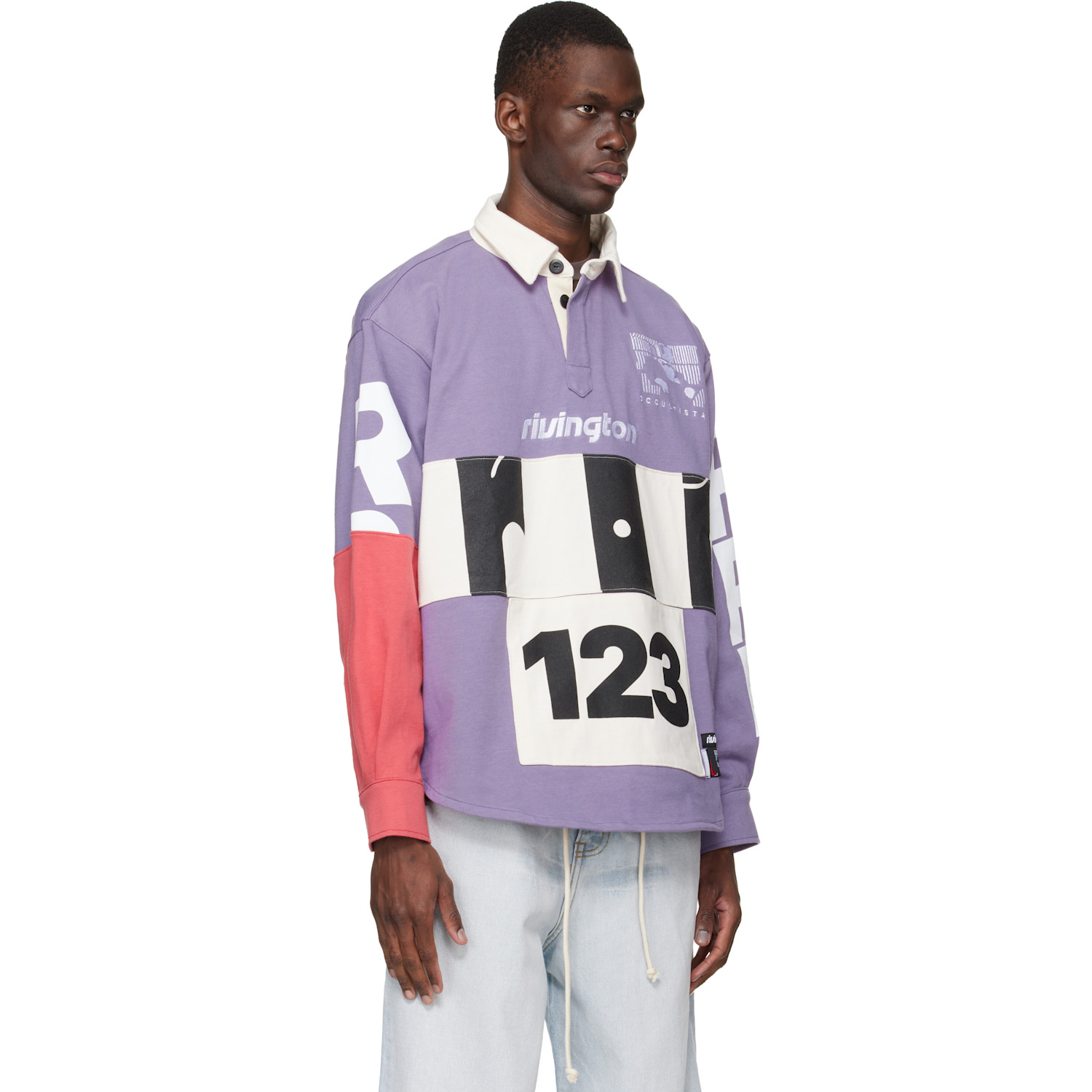  Rivington Roi Rebis Purple Apocrypha Rugby Polo 