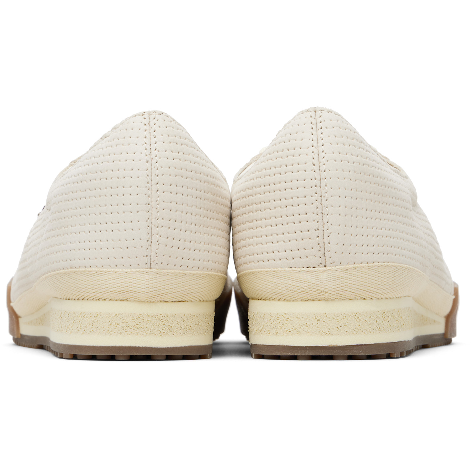  Lacoste Off-white Aura Leather Sneakers 