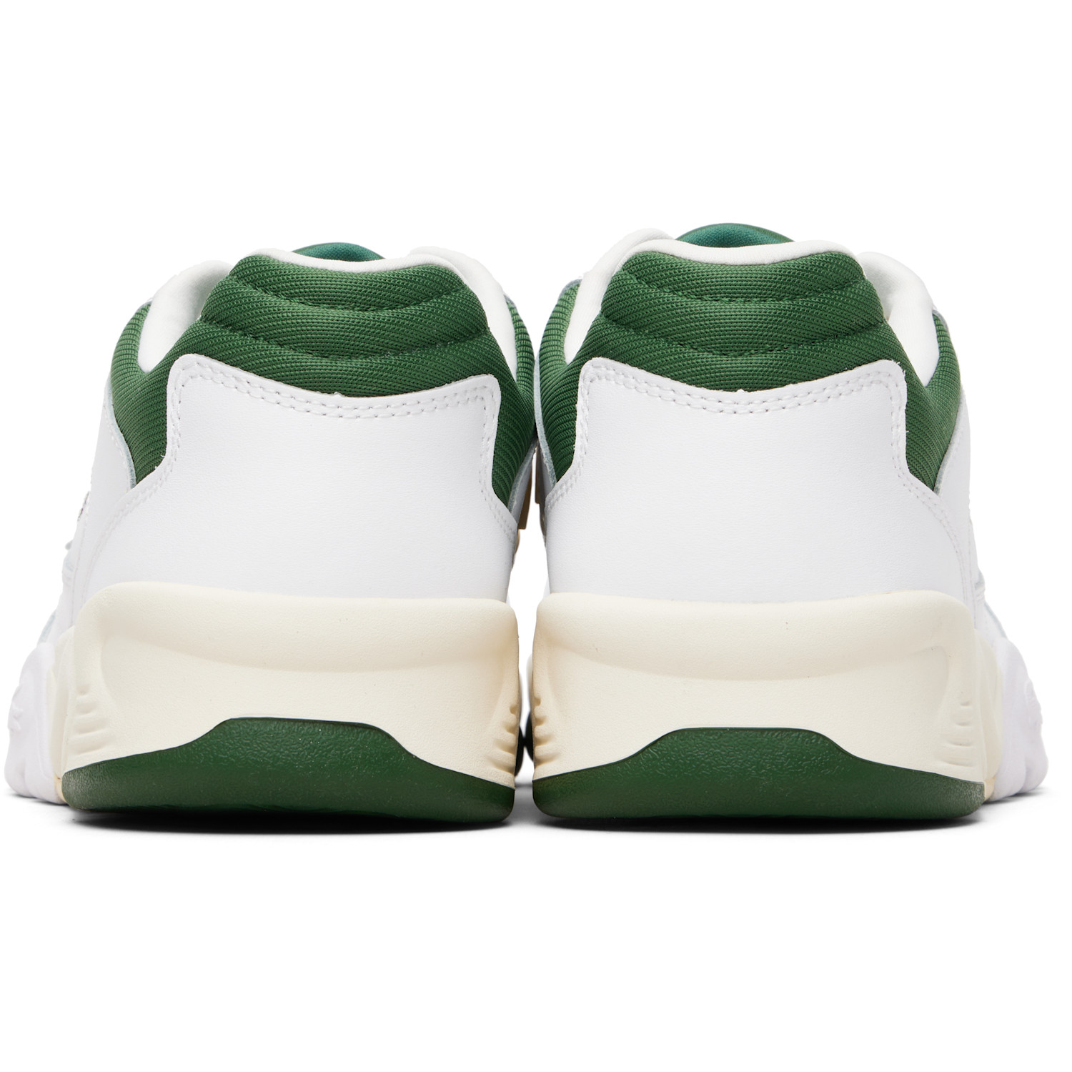  Lacoste White Game Train Pro Leather Sneakers 